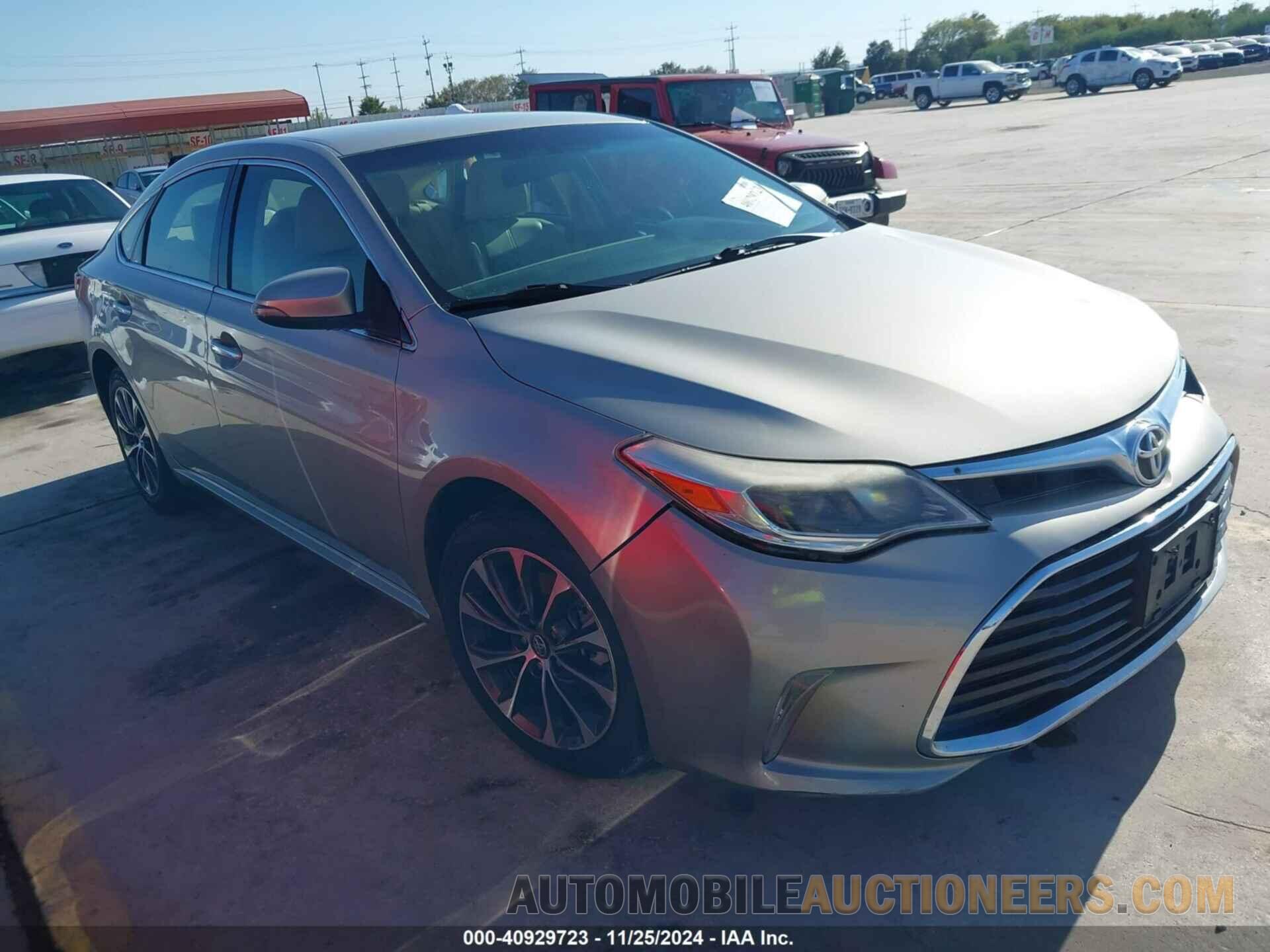 4T1BK1EB7GU225453 TOYOTA AVALON 2016