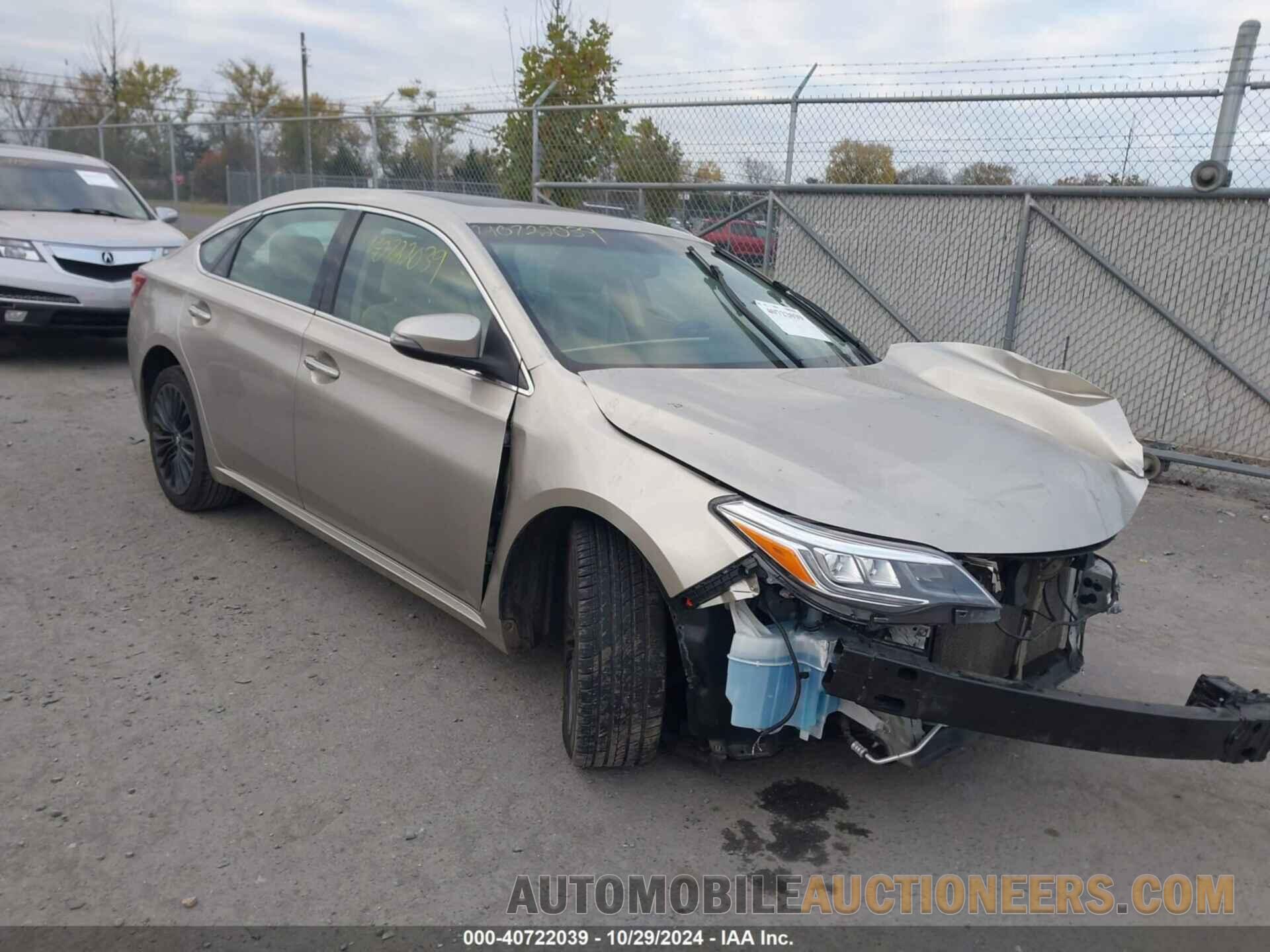 4T1BK1EB7GU230538 TOYOTA AVALON 2016