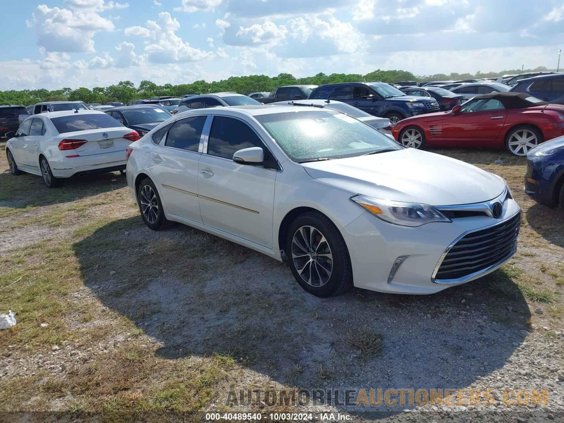 4T1BK1EB7HU244280 TOYOTA AVALON 2017