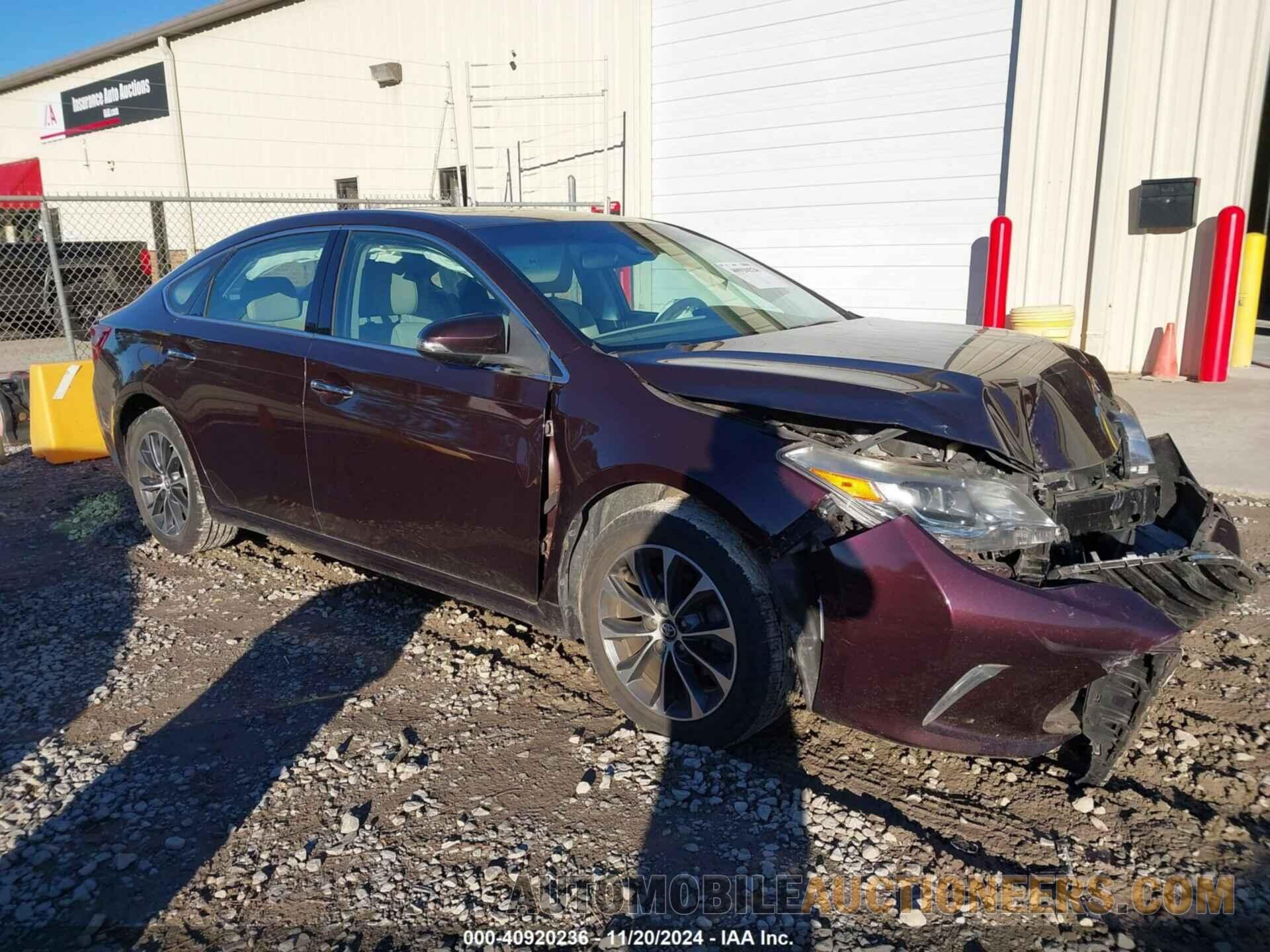 4T1BK1EB7HU250628 TOYOTA AVALON 2017