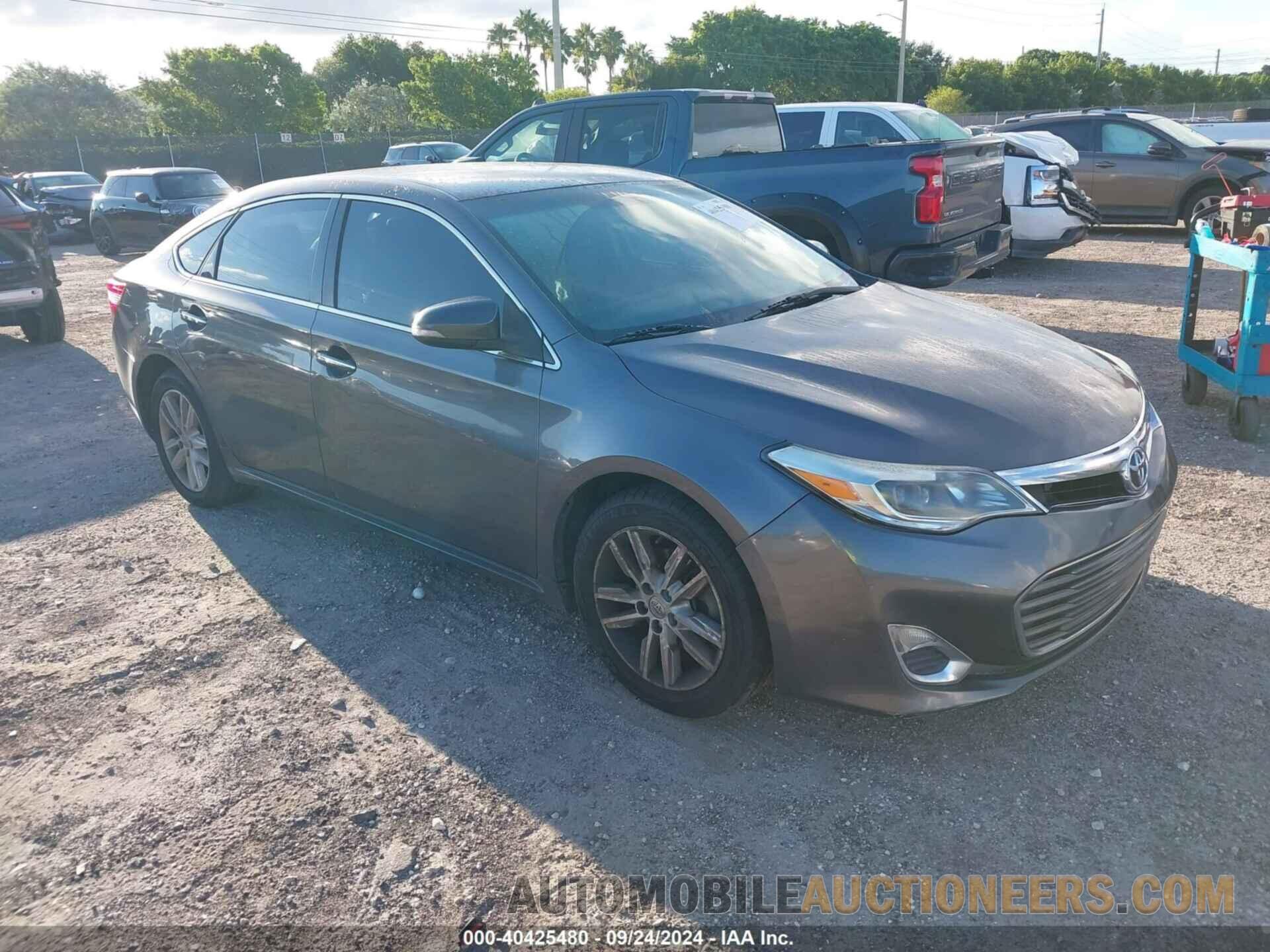 4T1BK1EB8DU068365 TOYOTA AVALON 2013