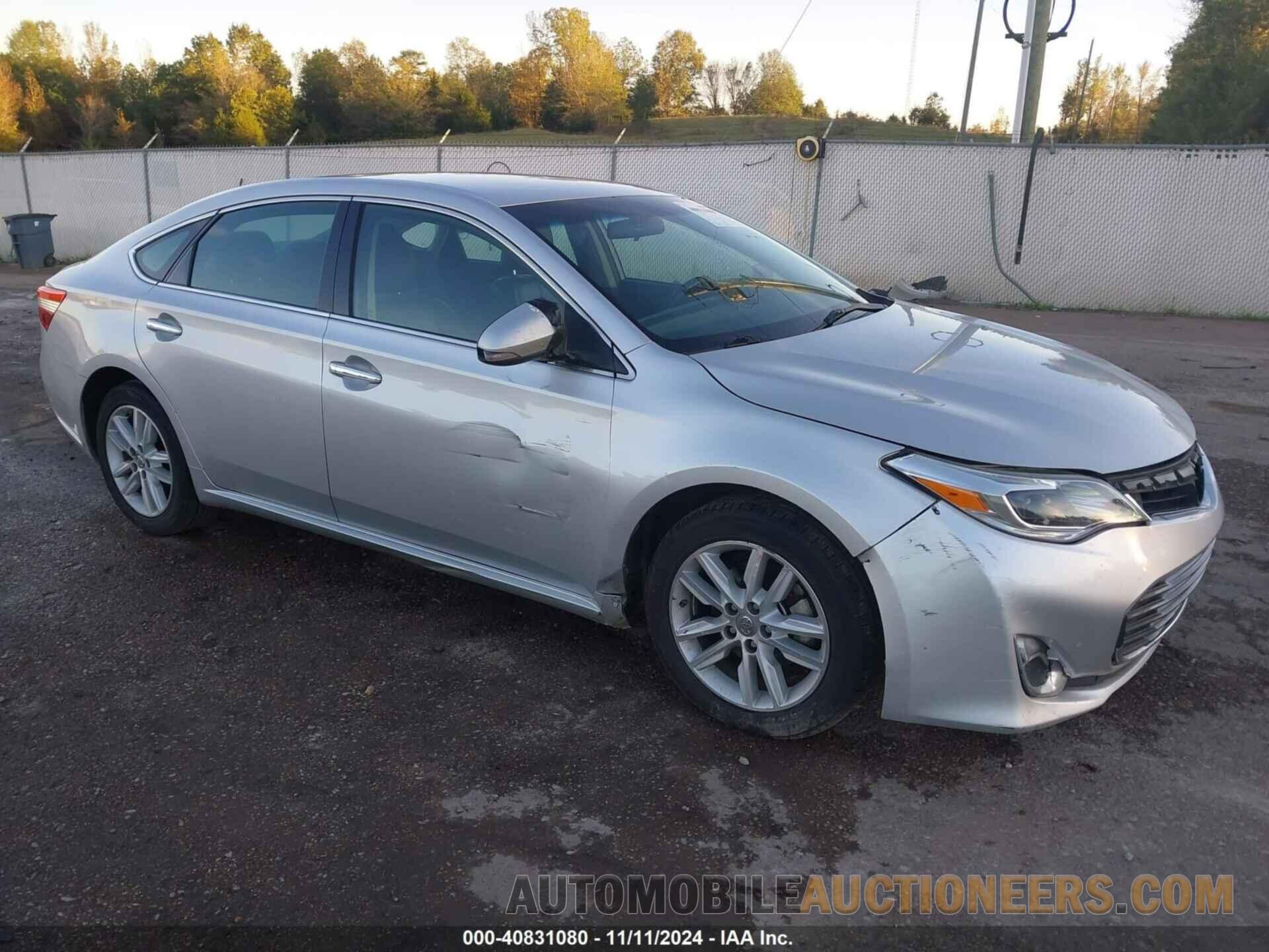 4T1BK1EB8DU075073 TOYOTA AVALON 2013