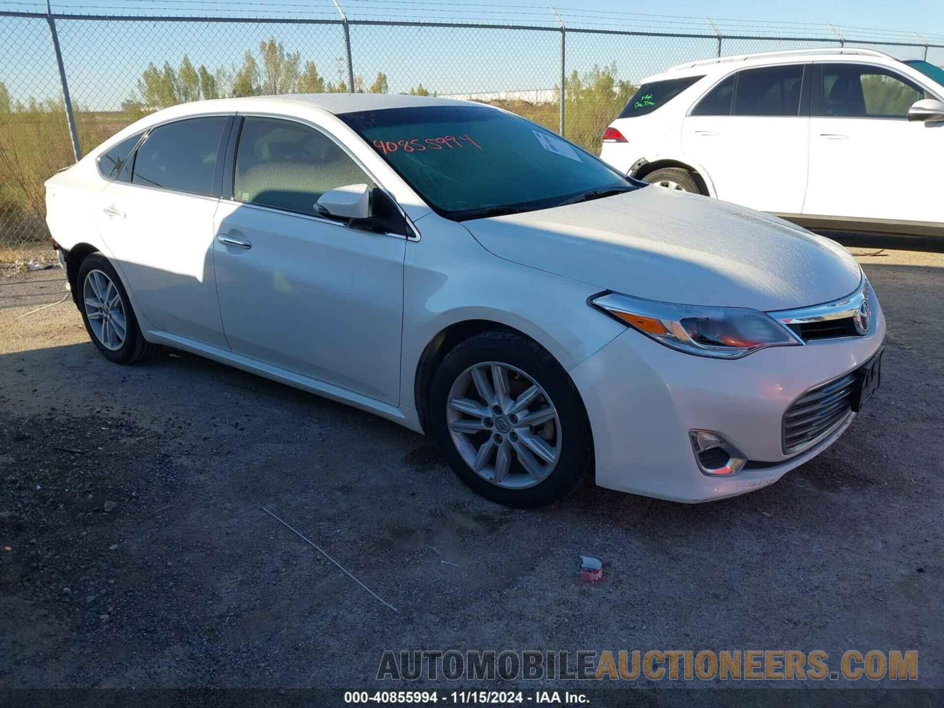 4T1BK1EB8EU087788 TOYOTA AVALON 2014