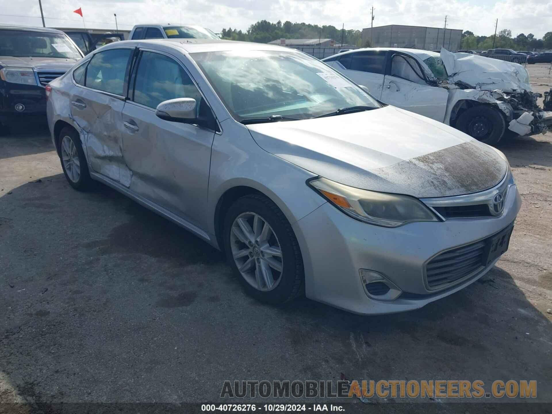 4T1BK1EB8EU090352 TOYOTA AVALON 2014