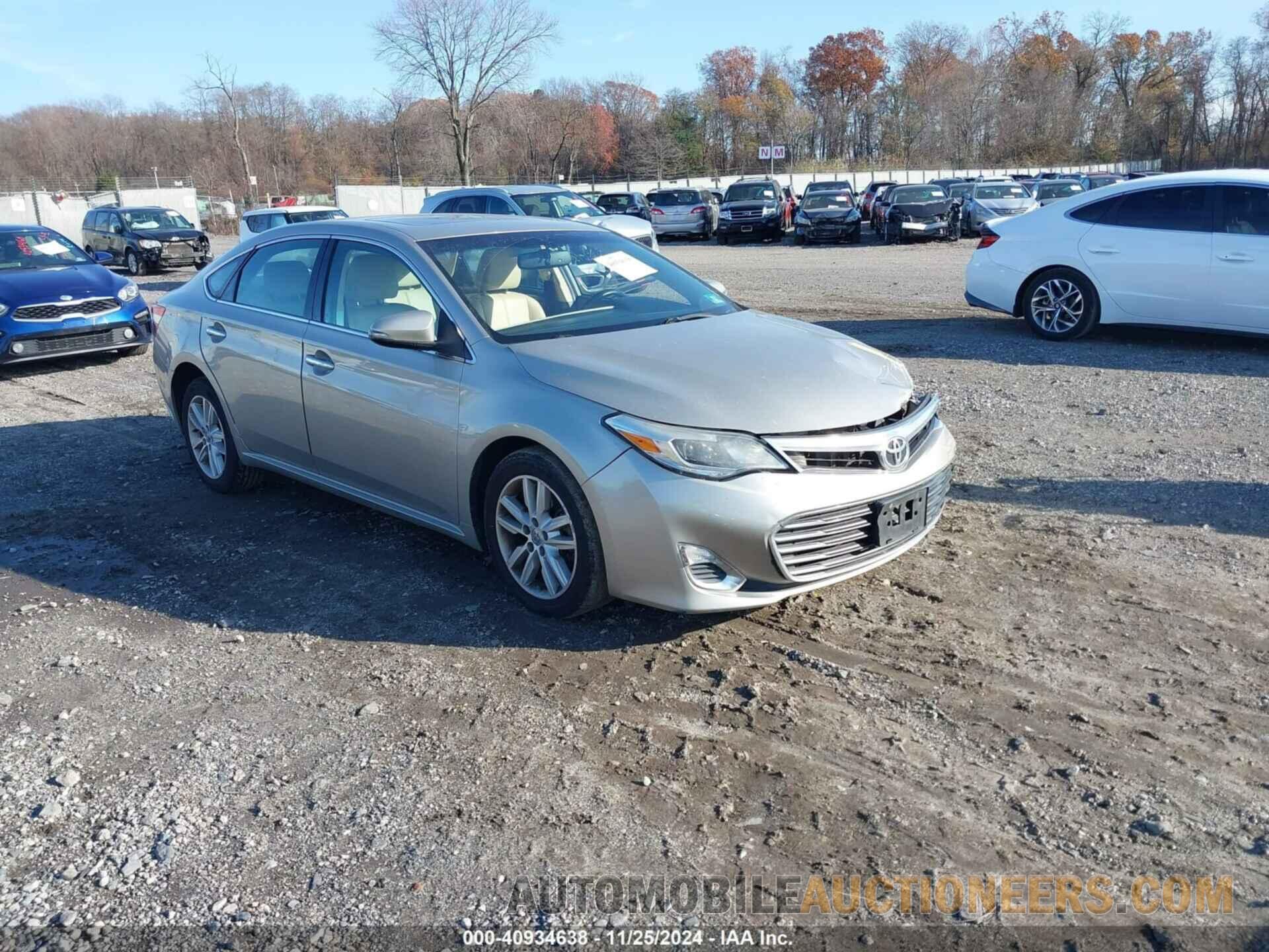 4T1BK1EB8EU104993 TOYOTA AVALON 2014