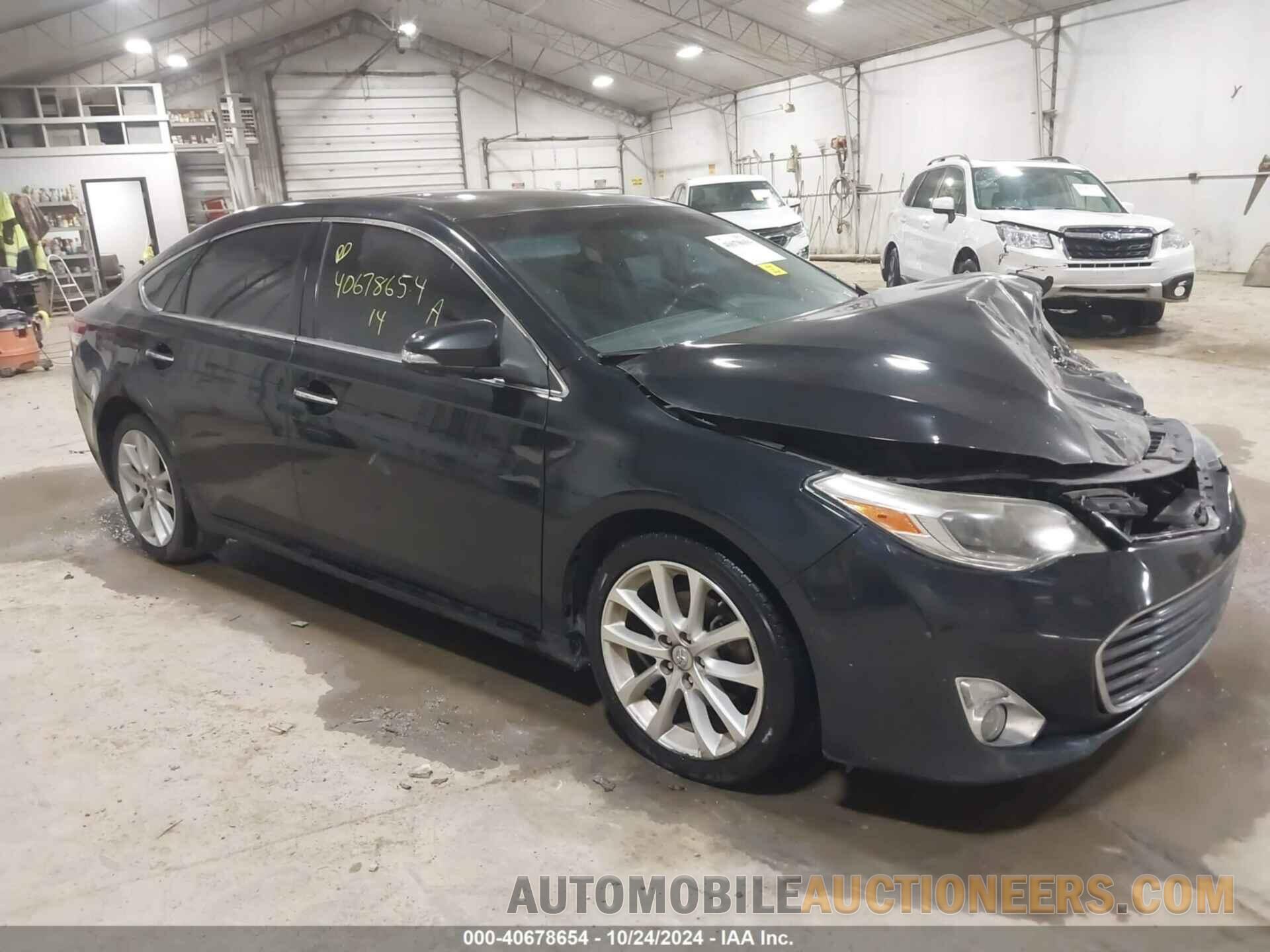 4T1BK1EB8EU127402 TOYOTA AVALON 2014