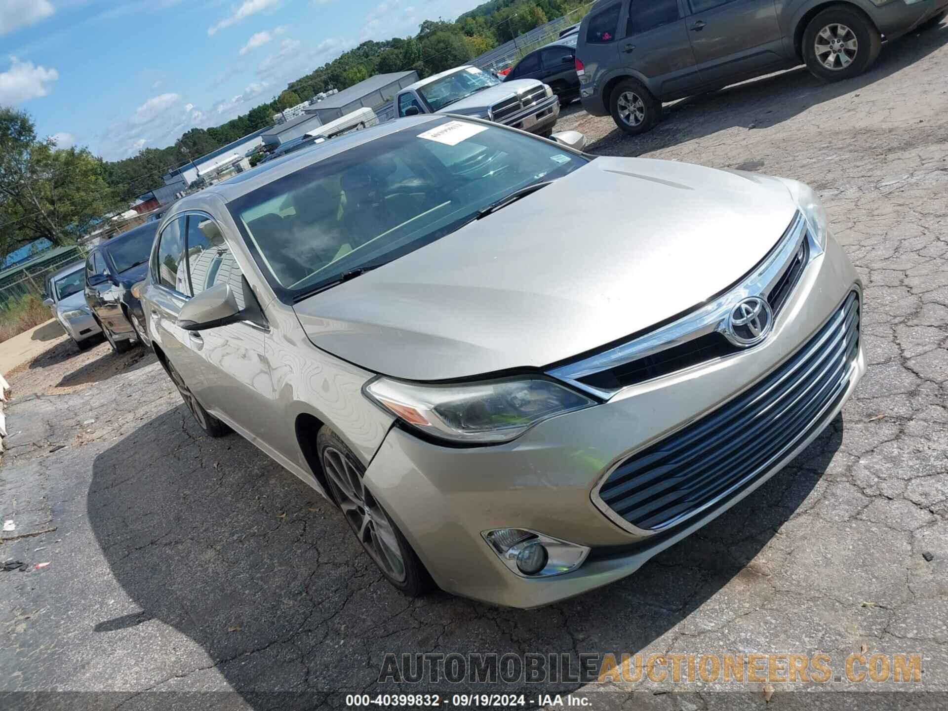 4T1BK1EB8FU138689 TOYOTA AVALON 2015