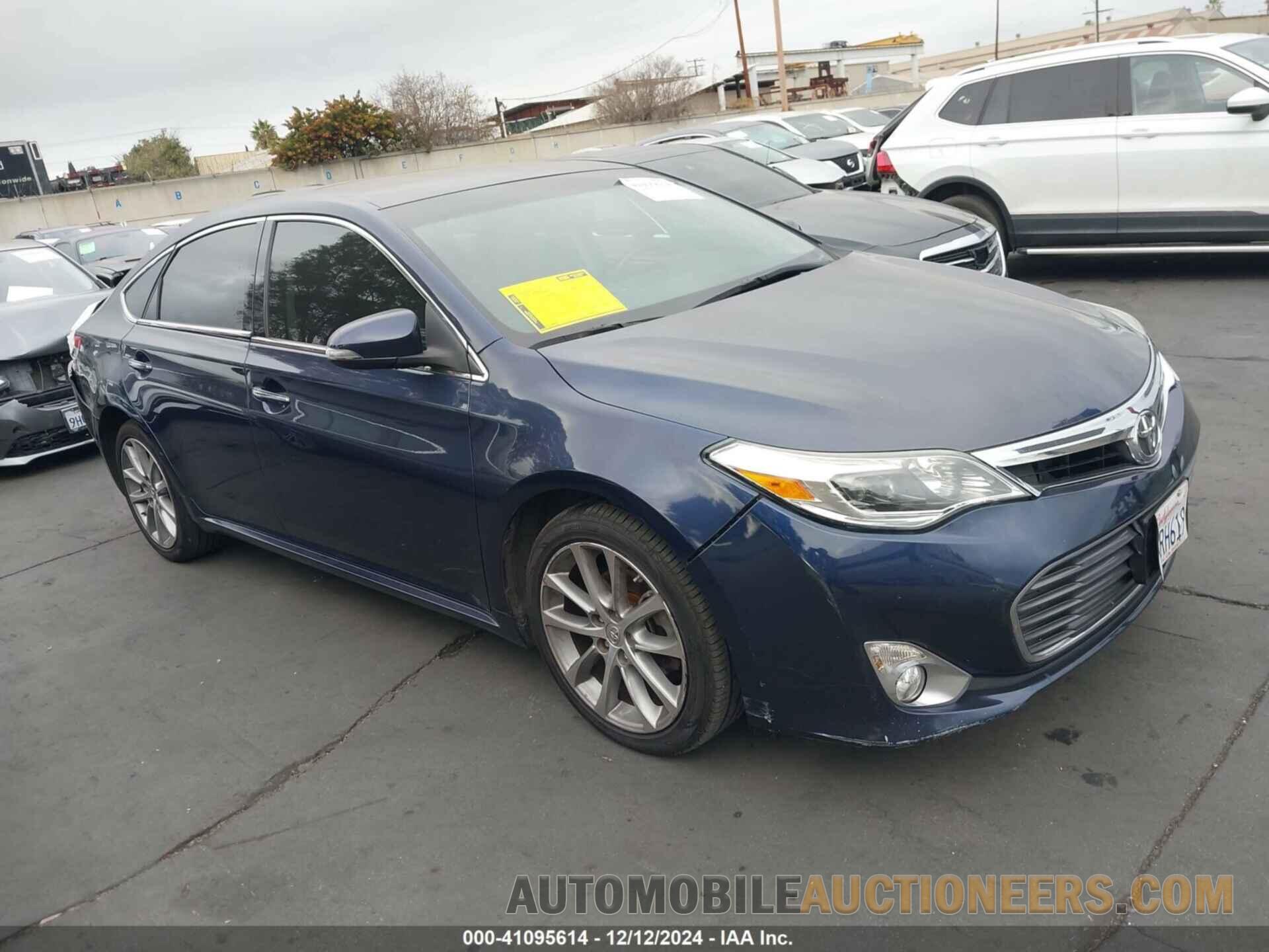 4T1BK1EB8FU160143 TOYOTA AVALON 2015