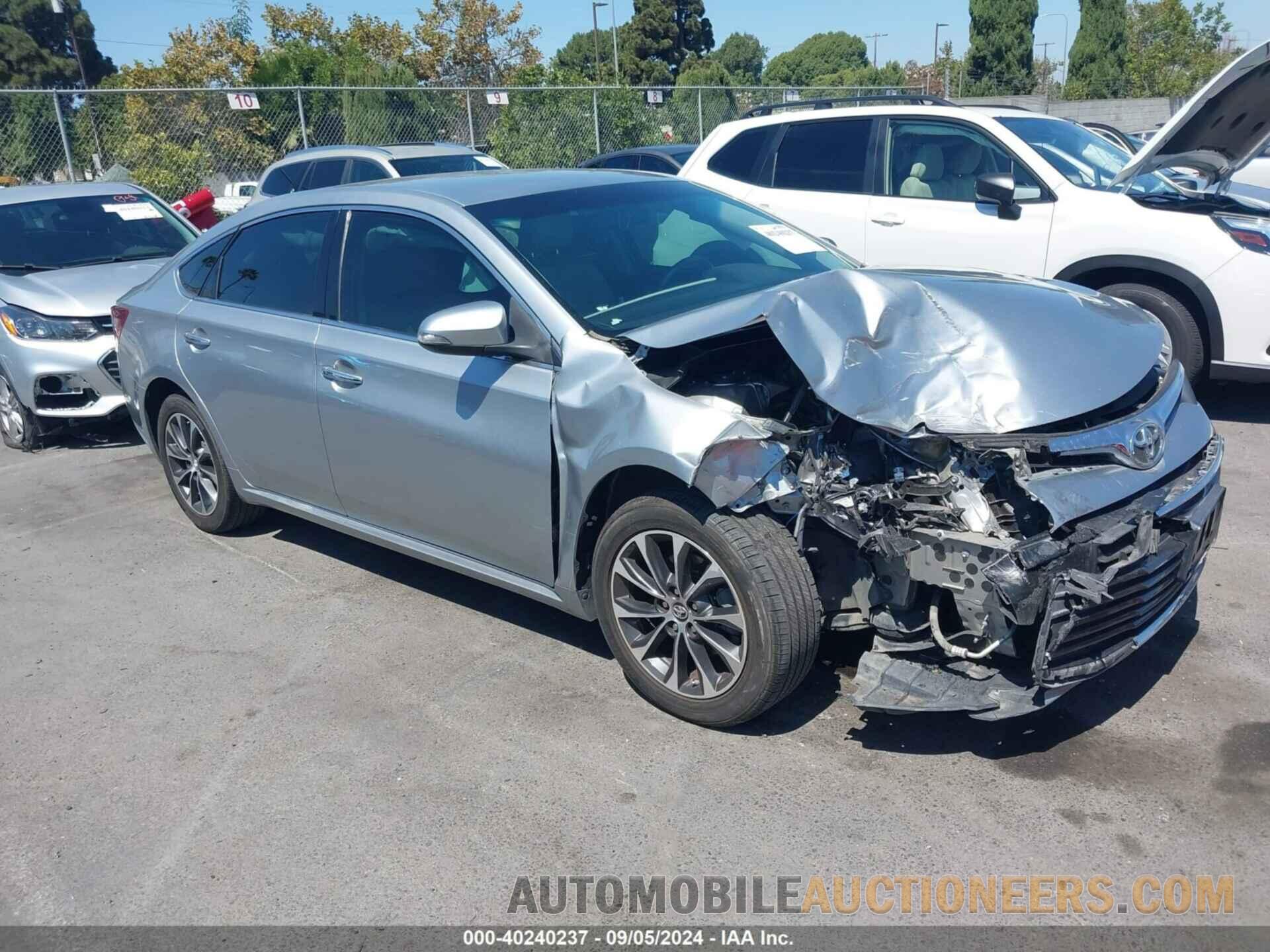 4T1BK1EB8GU205146 TOYOTA AVALON 2016