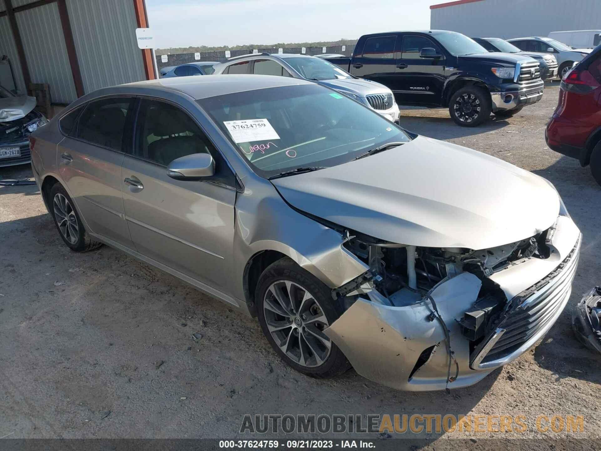 4T1BK1EB8GU208550 TOYOTA AVALON 2016