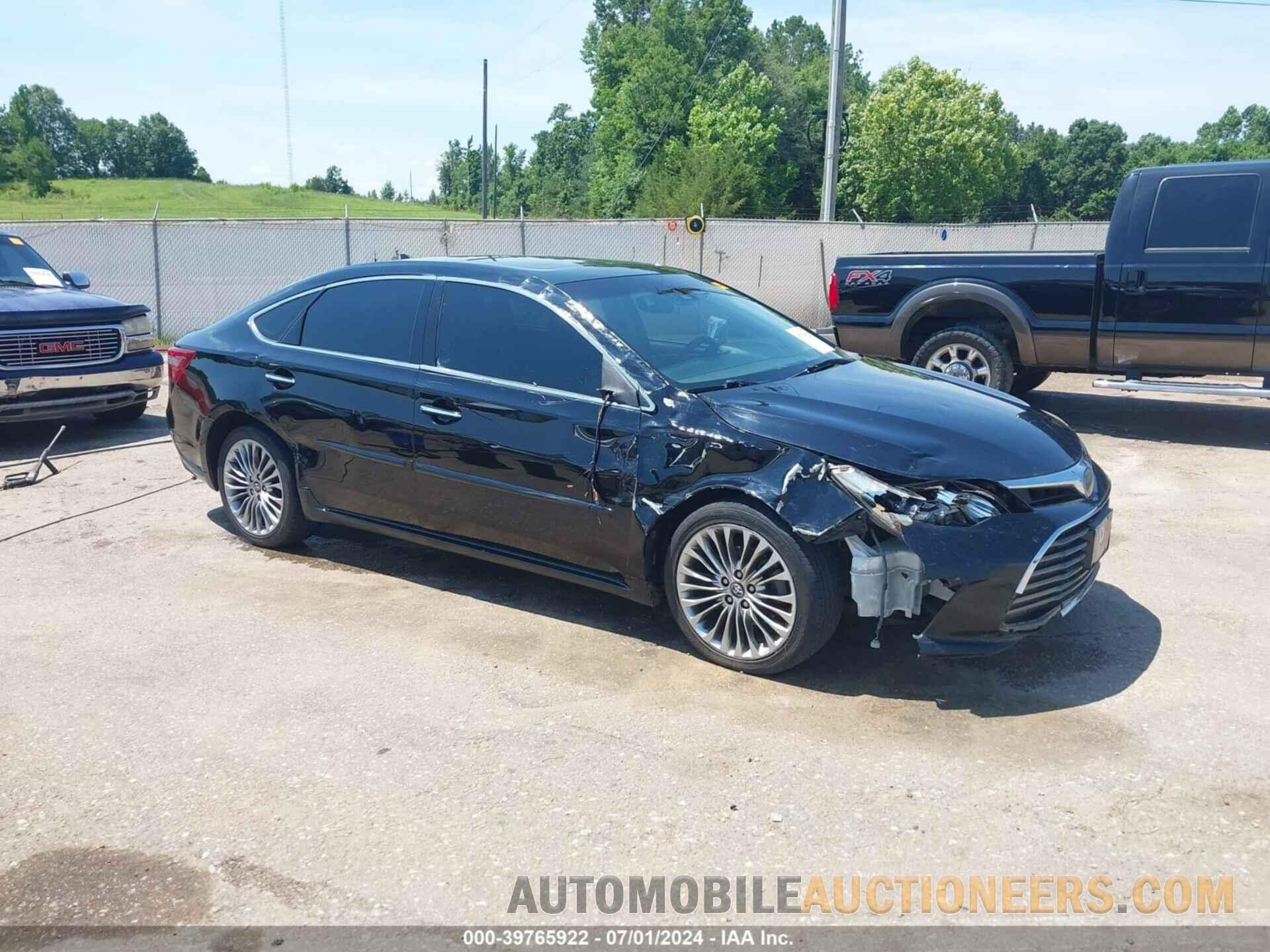 4T1BK1EB8GU209679 TOYOTA AVALON 2016