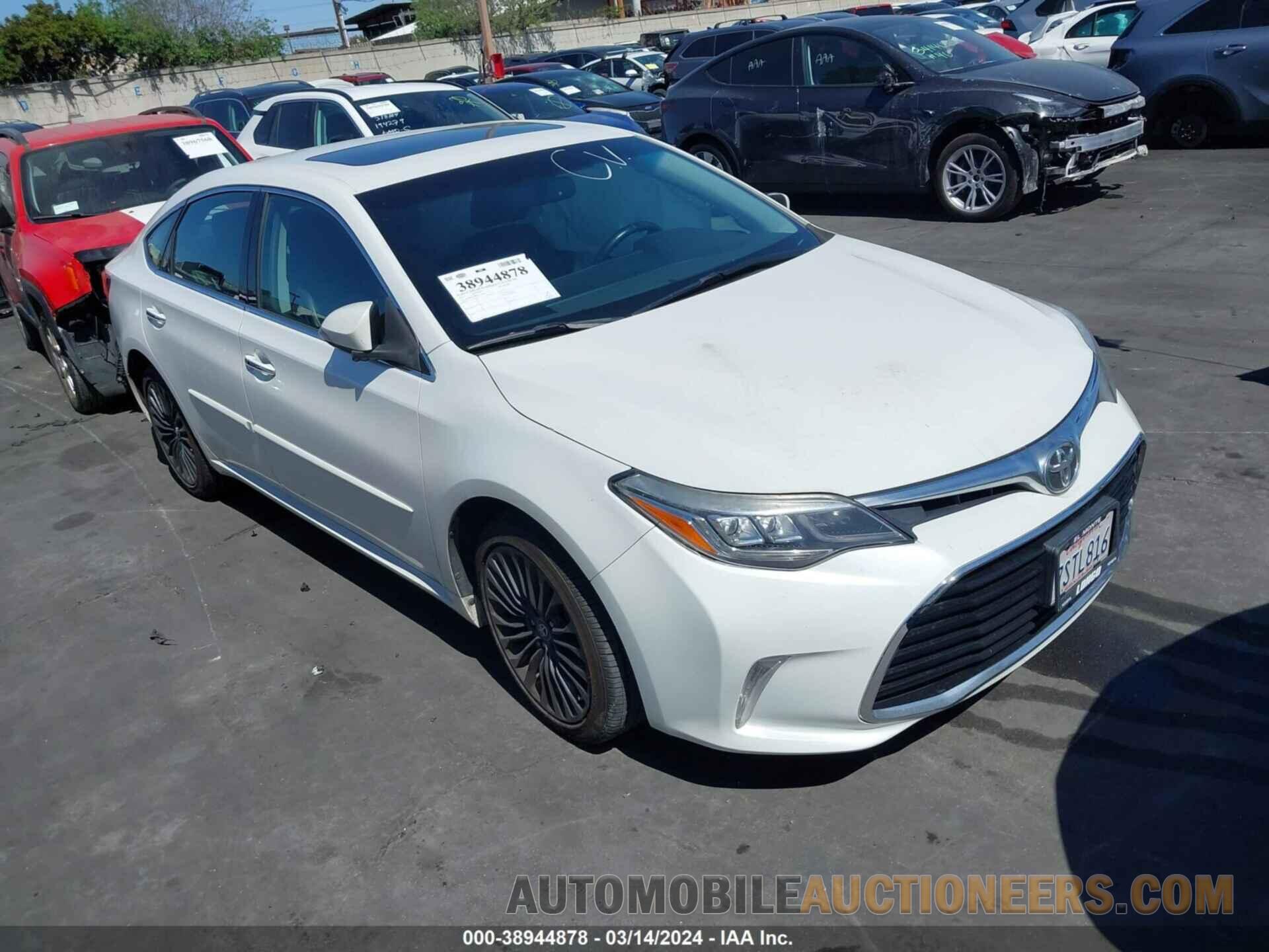 4T1BK1EB8GU210492 TOYOTA AVALON 2016