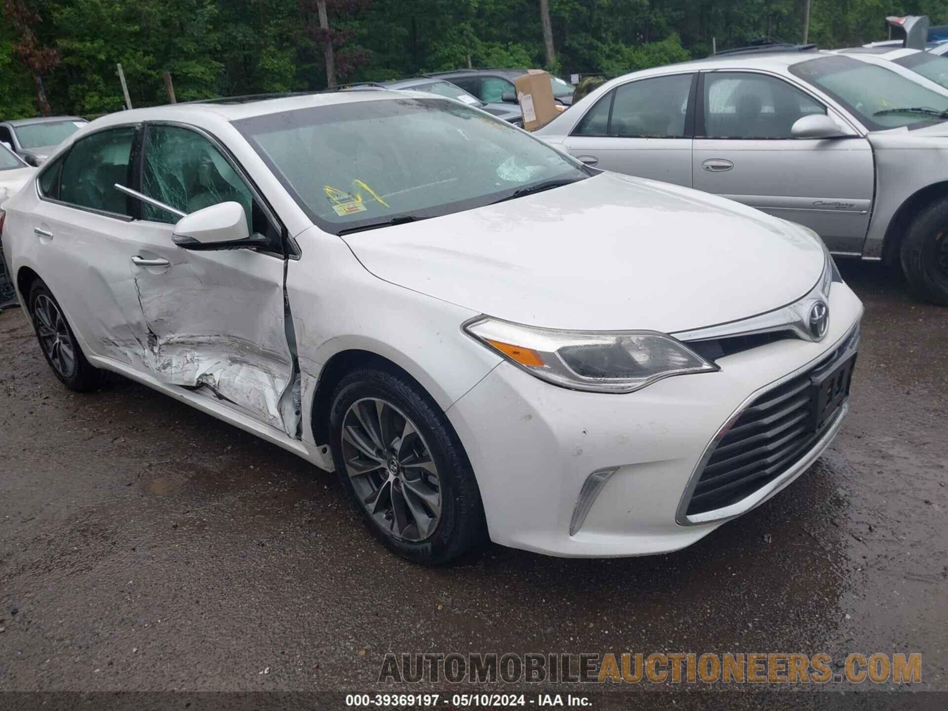 4T1BK1EB8GU213604 TOYOTA AVALON 2016