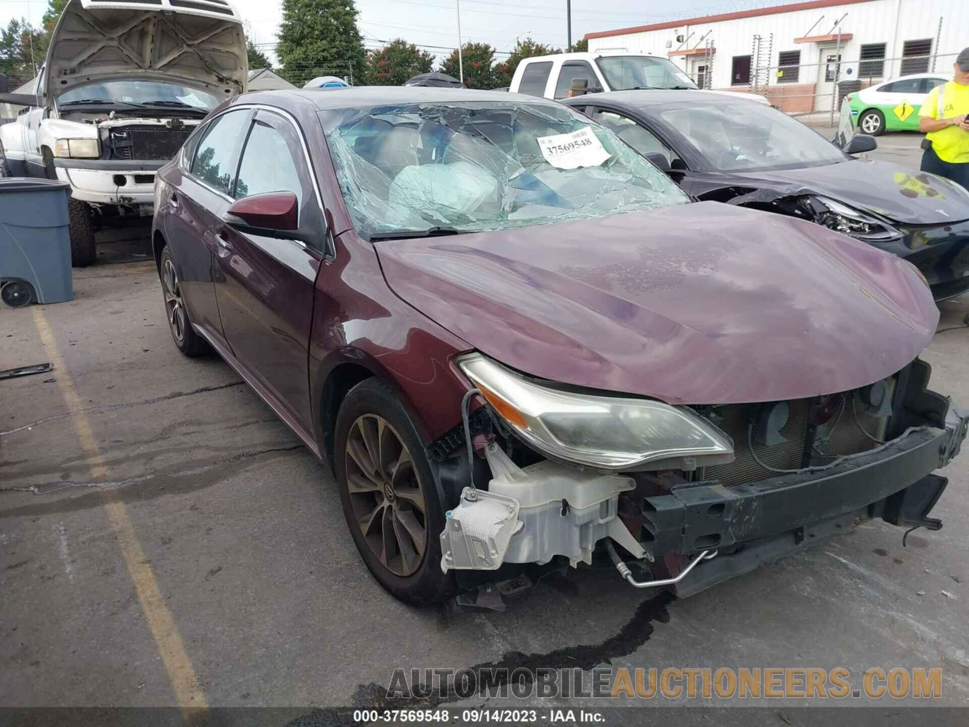 4T1BK1EB8GU214199 TOYOTA AVALON 2016