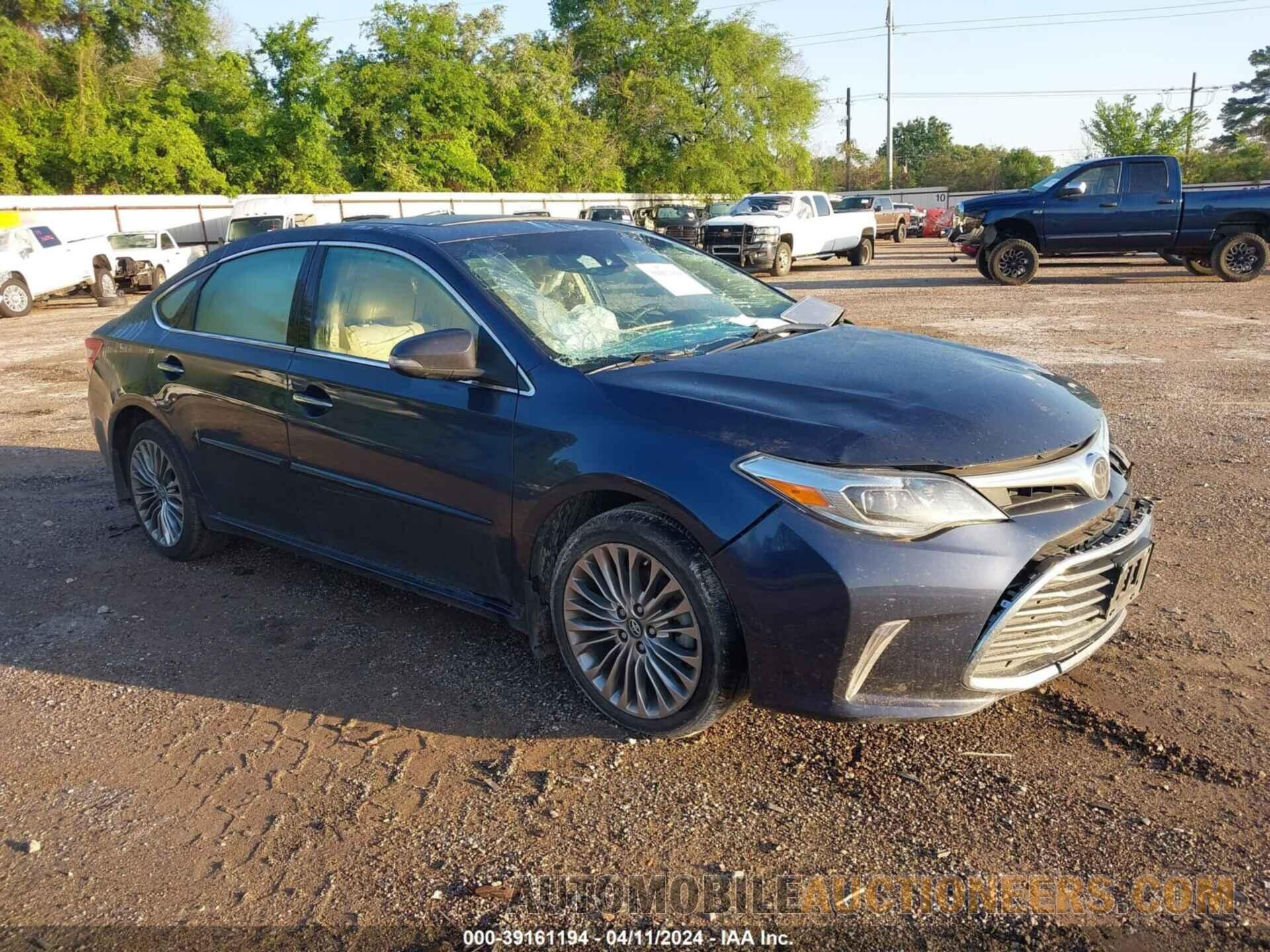 4T1BK1EB8GU224487 TOYOTA AVALON 2016