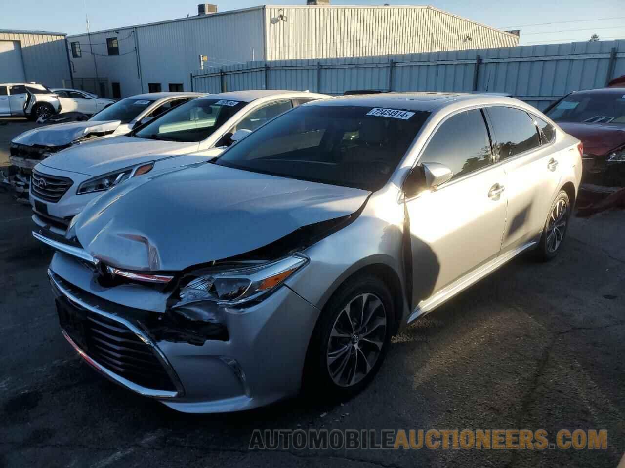 4T1BK1EB8GU228121 TOYOTA AVALON 2016