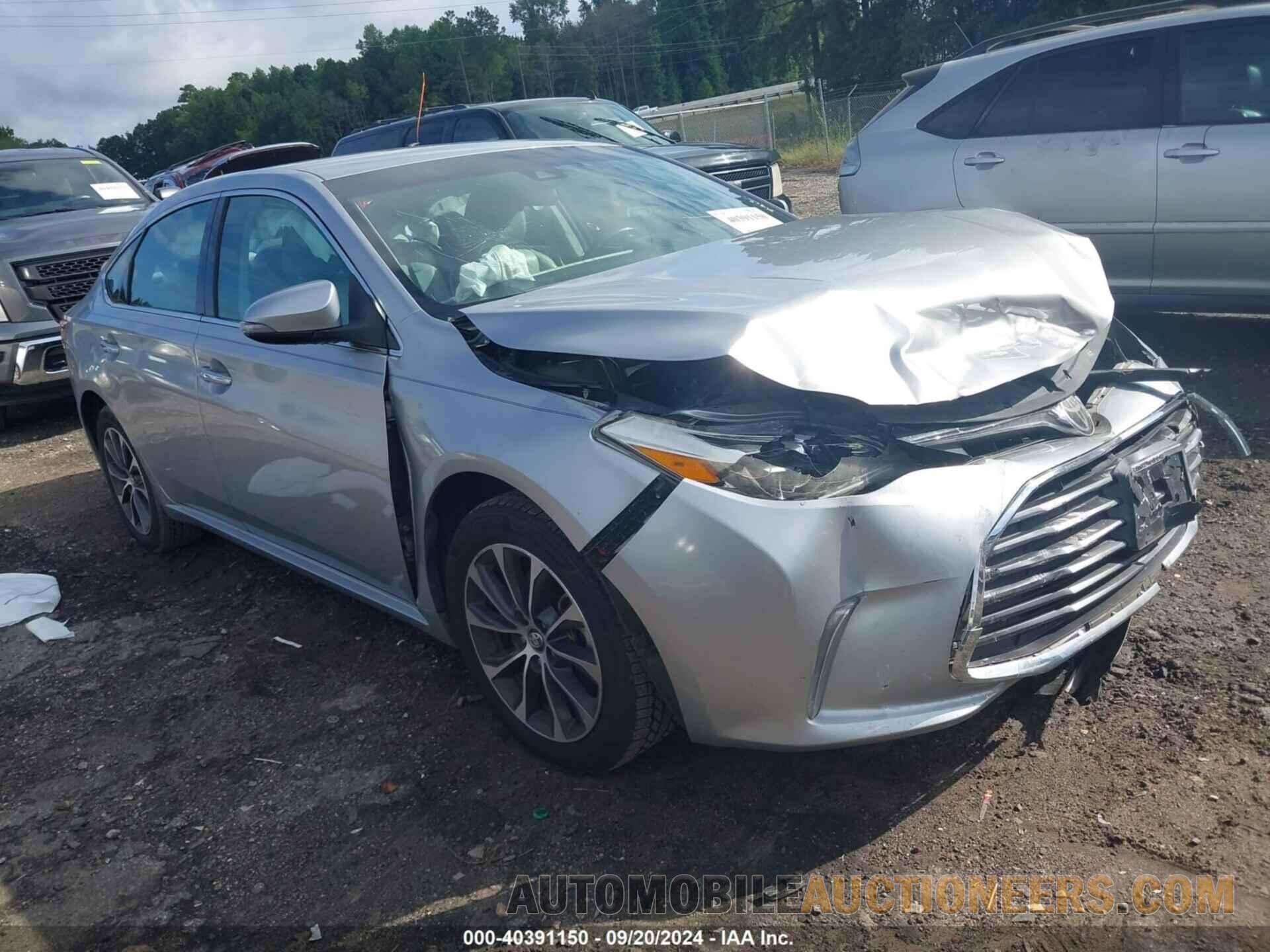 4T1BK1EB8HU256132 TOYOTA AVALON 2017