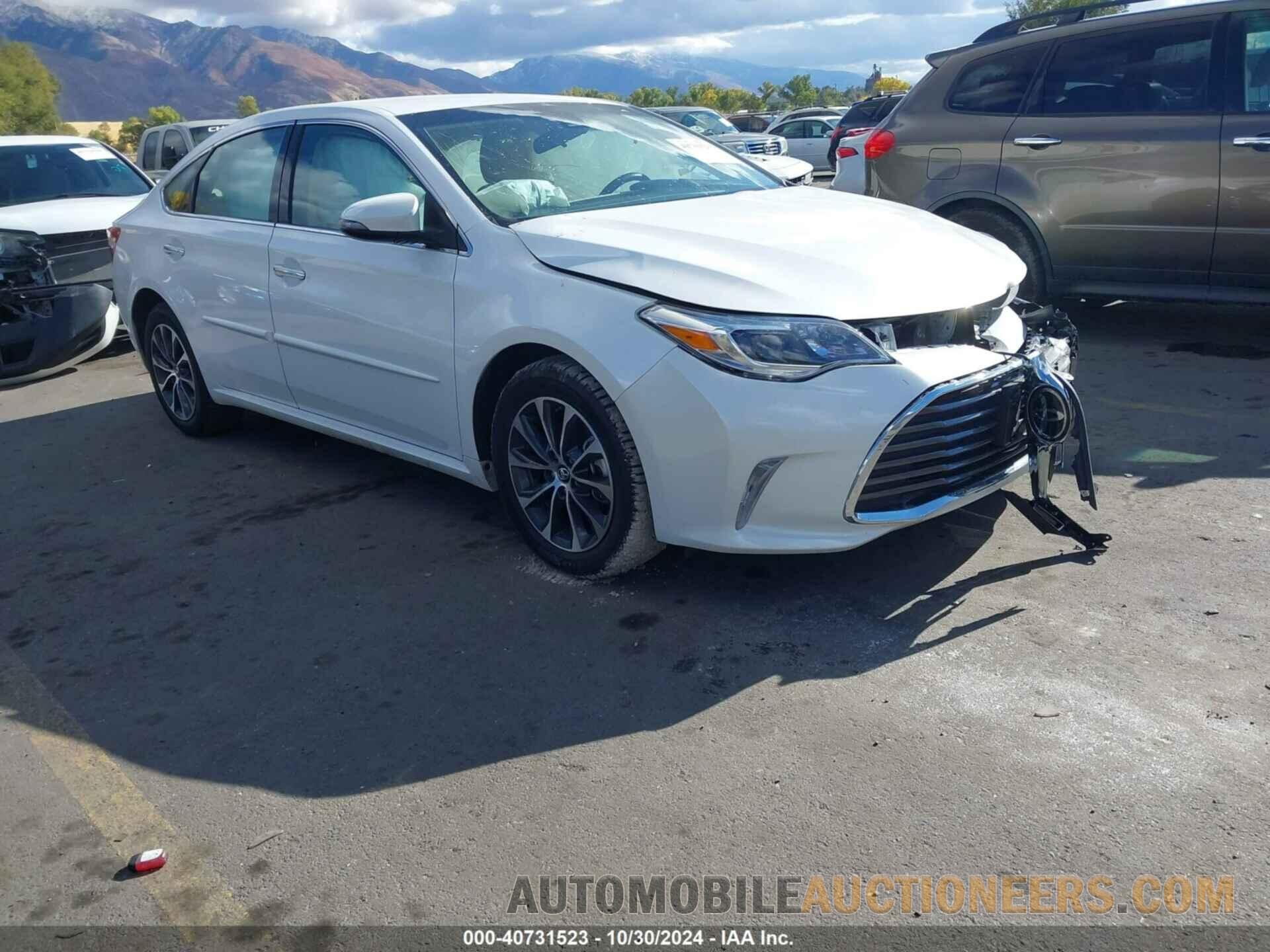 4T1BK1EB8JU272529 TOYOTA AVALON 2018