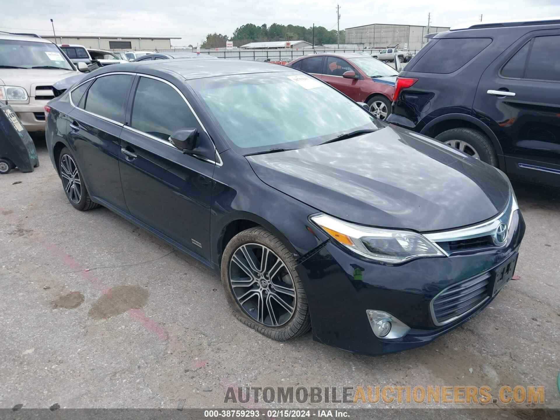 4T1BK1EB9FU160068 TOYOTA AVALON 2015