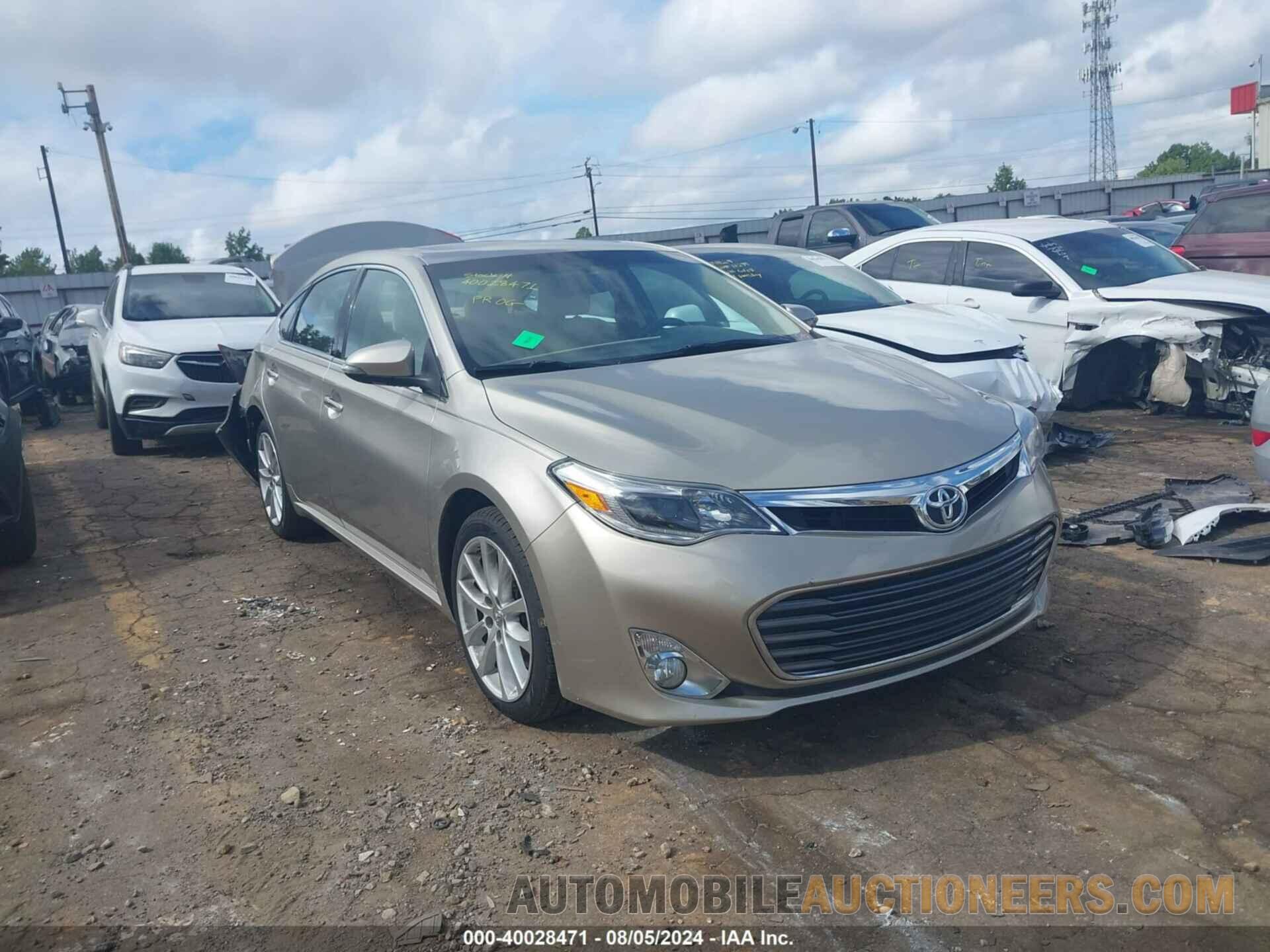 4T1BK1EB9FU176545 TOYOTA AVALON 2015