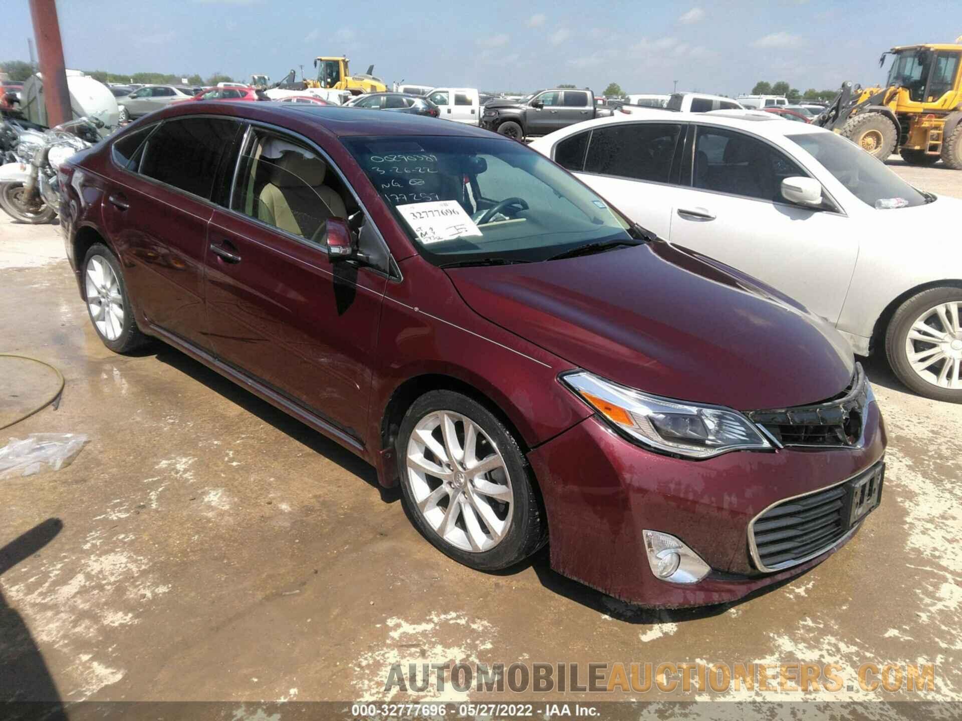 4T1BK1EB9FU177257 TOYOTA AVALON 2015