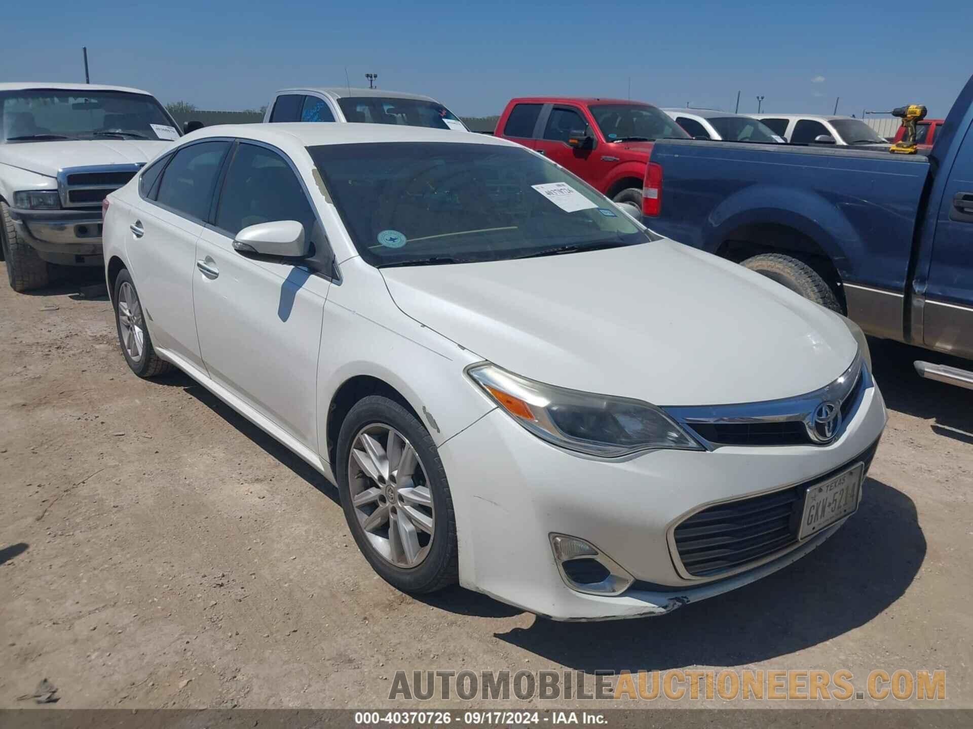 4T1BK1EB9FU186203 TOYOTA AVALON 2015