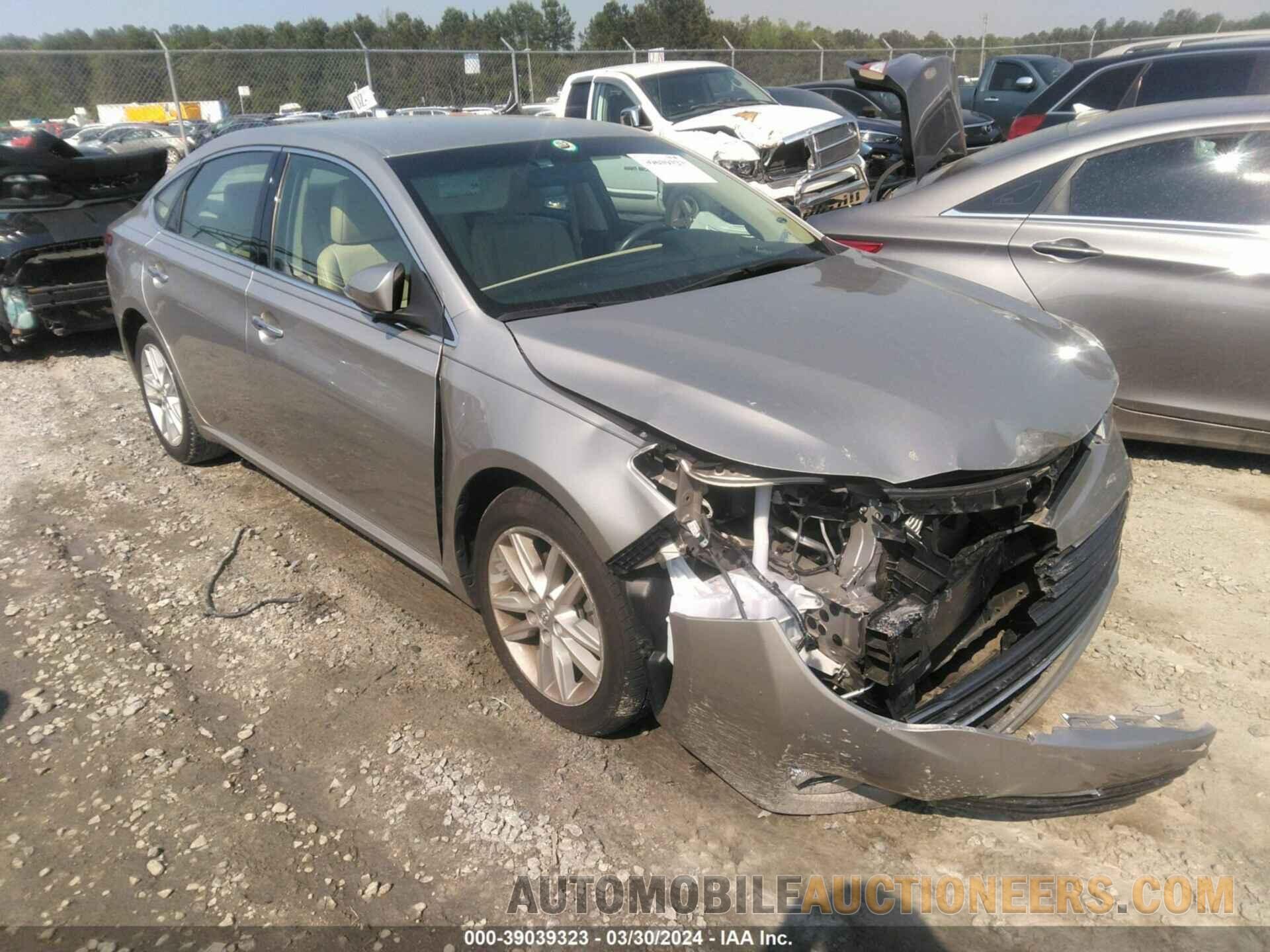 4T1BK1EB9FU189019 TOYOTA AVALON 2015