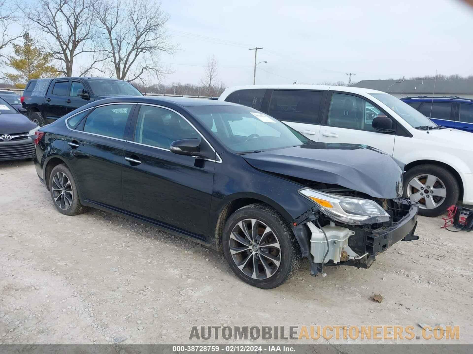 4T1BK1EB9GU205365 TOYOTA AVALON 2016