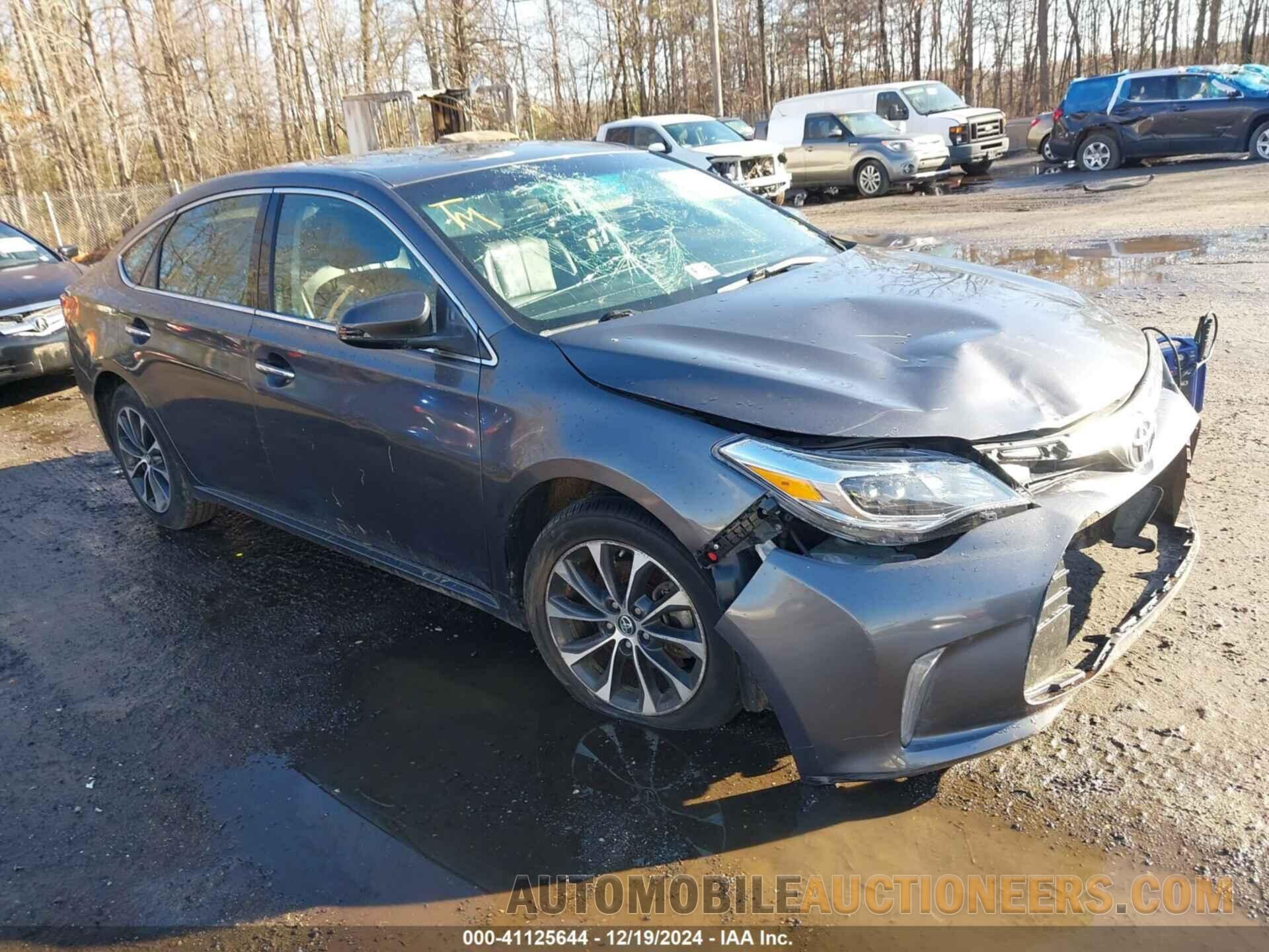 4T1BK1EB9GU205432 TOYOTA AVALON 2016