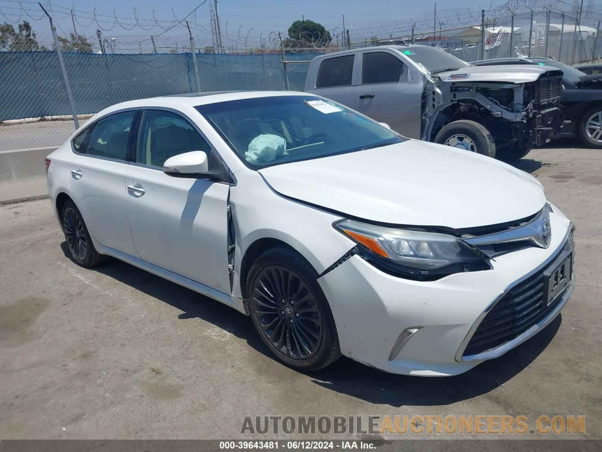 4T1BK1EB9GU218956 TOYOTA AVALON 2016