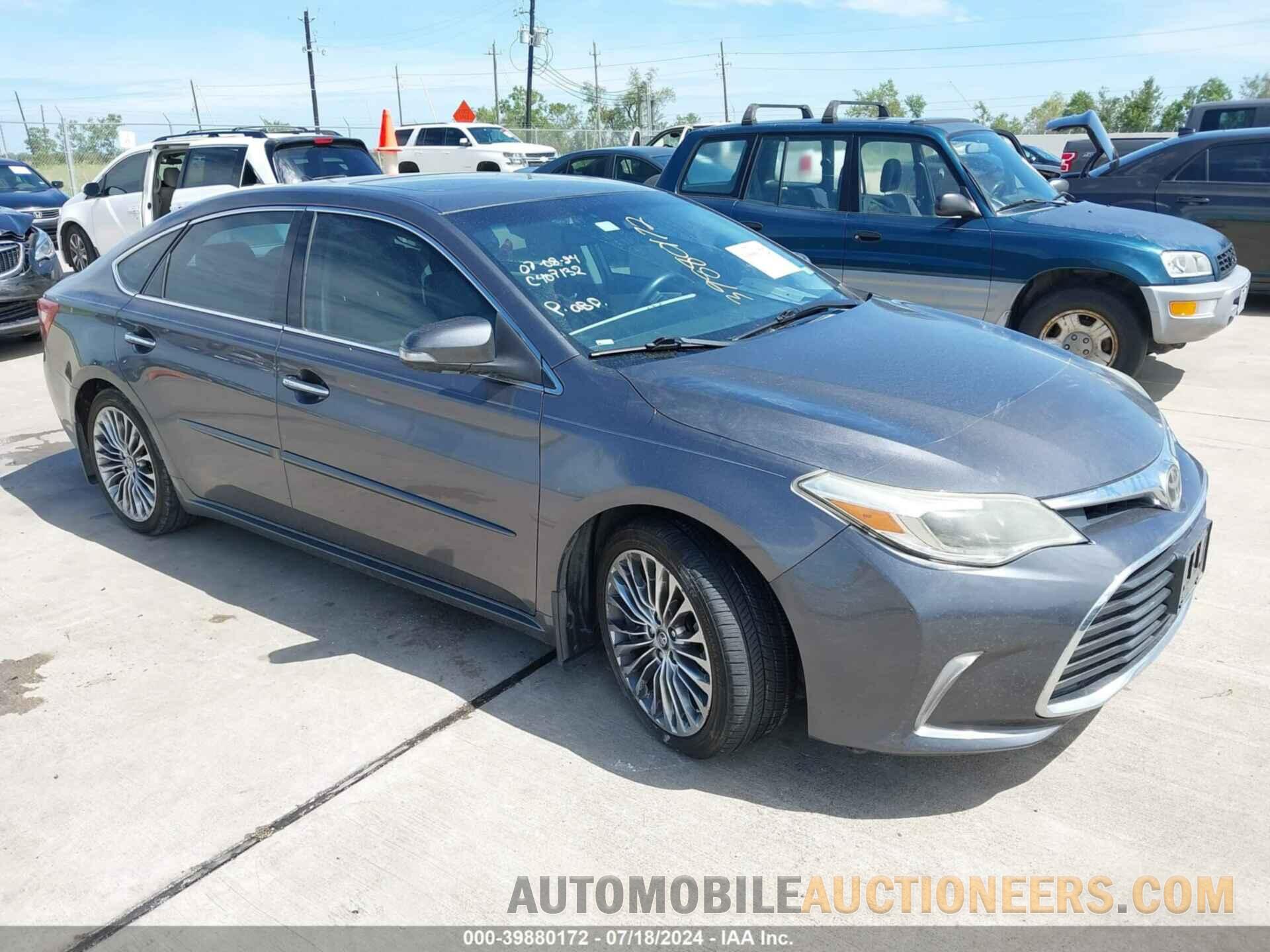 4T1BK1EB9GU221579 TOYOTA AVALON 2016