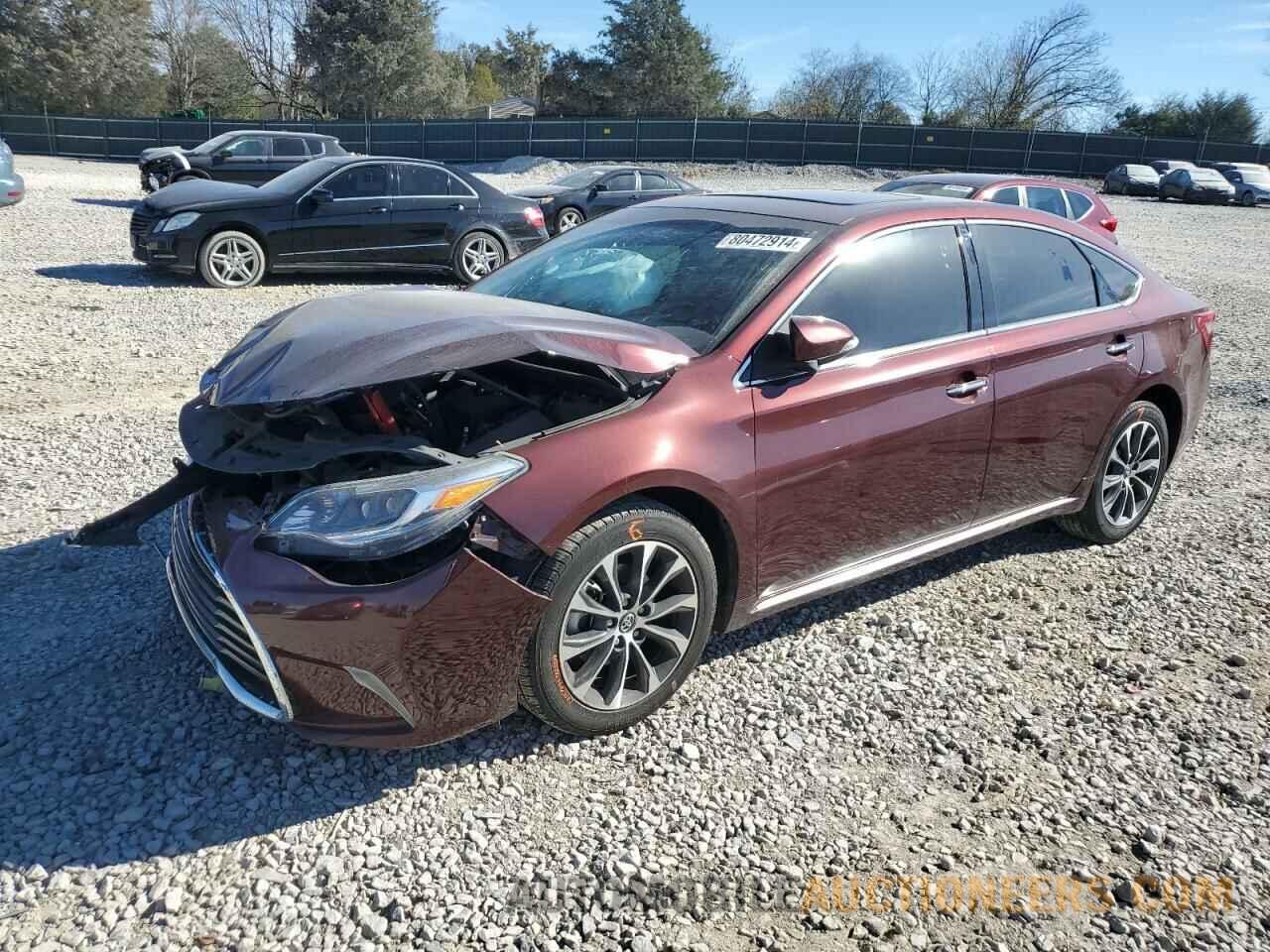 4T1BK1EB9GU232145 TOYOTA AVALON 2016