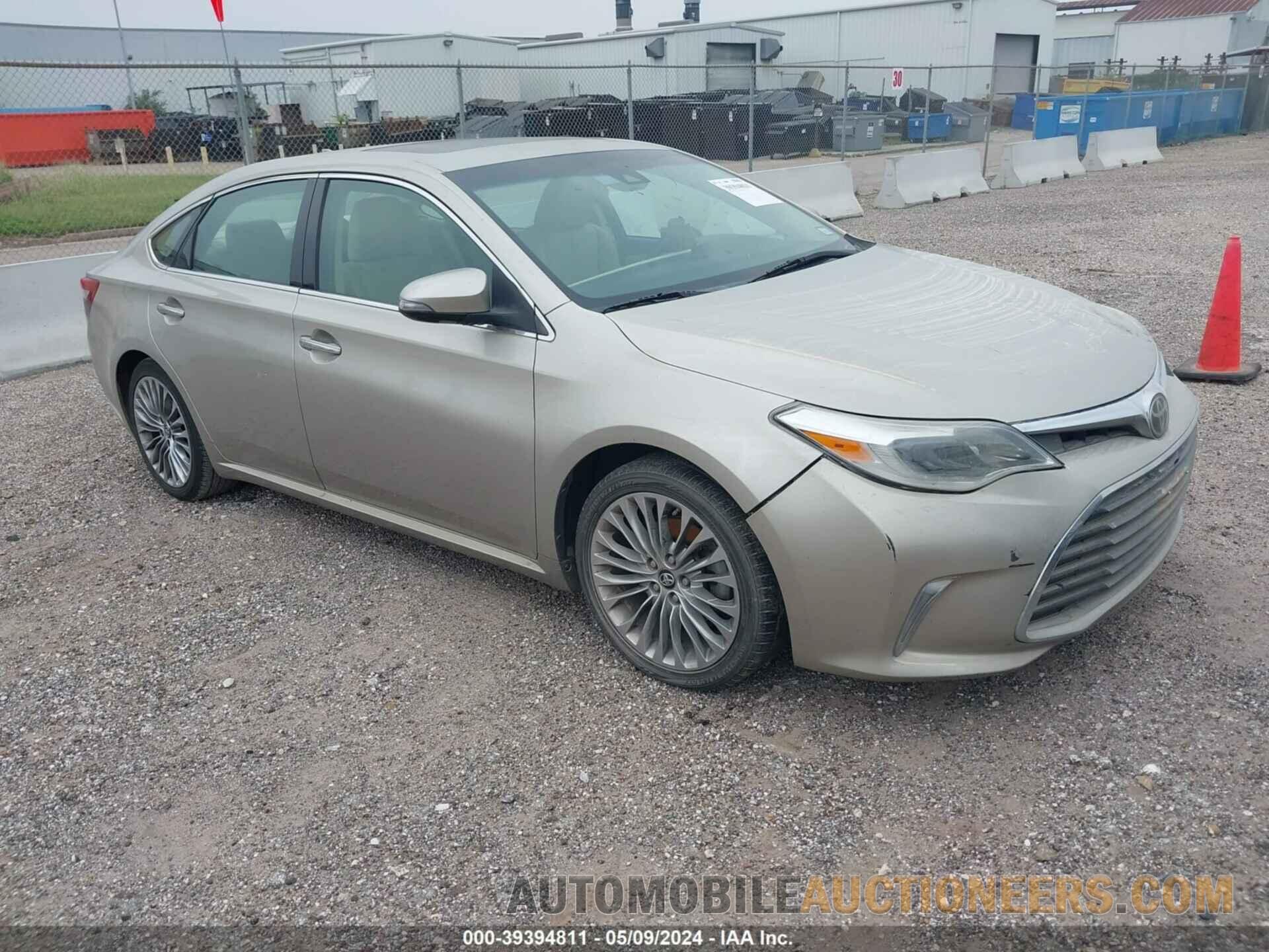 4T1BK1EB9GU233313 TOYOTA AVALON 2016