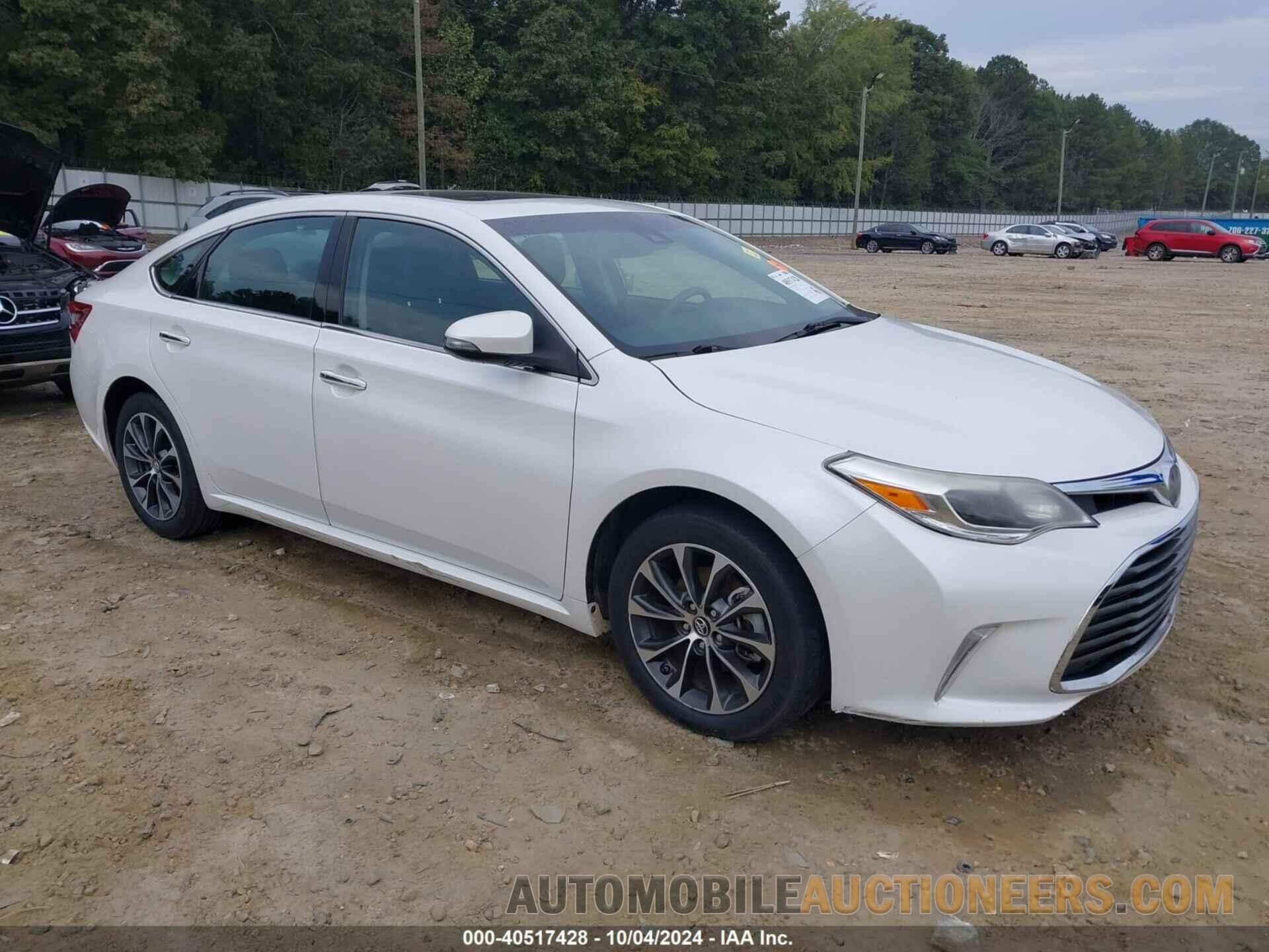 4T1BK1EB9JU287637 TOYOTA AVALON 2018