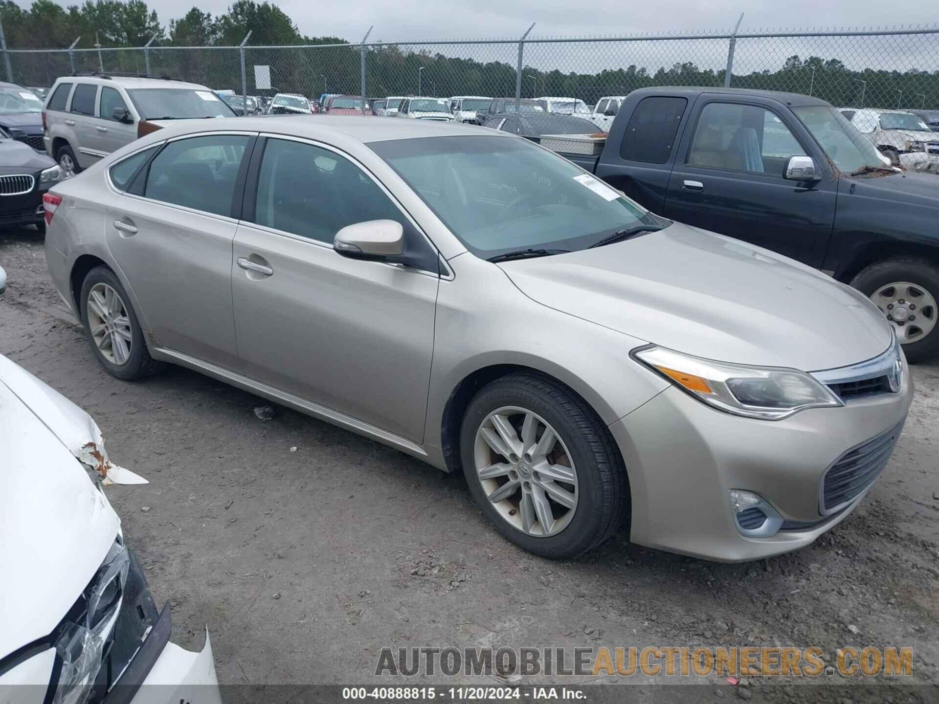 4T1BK1EBXDU014128 TOYOTA AVALON 2013