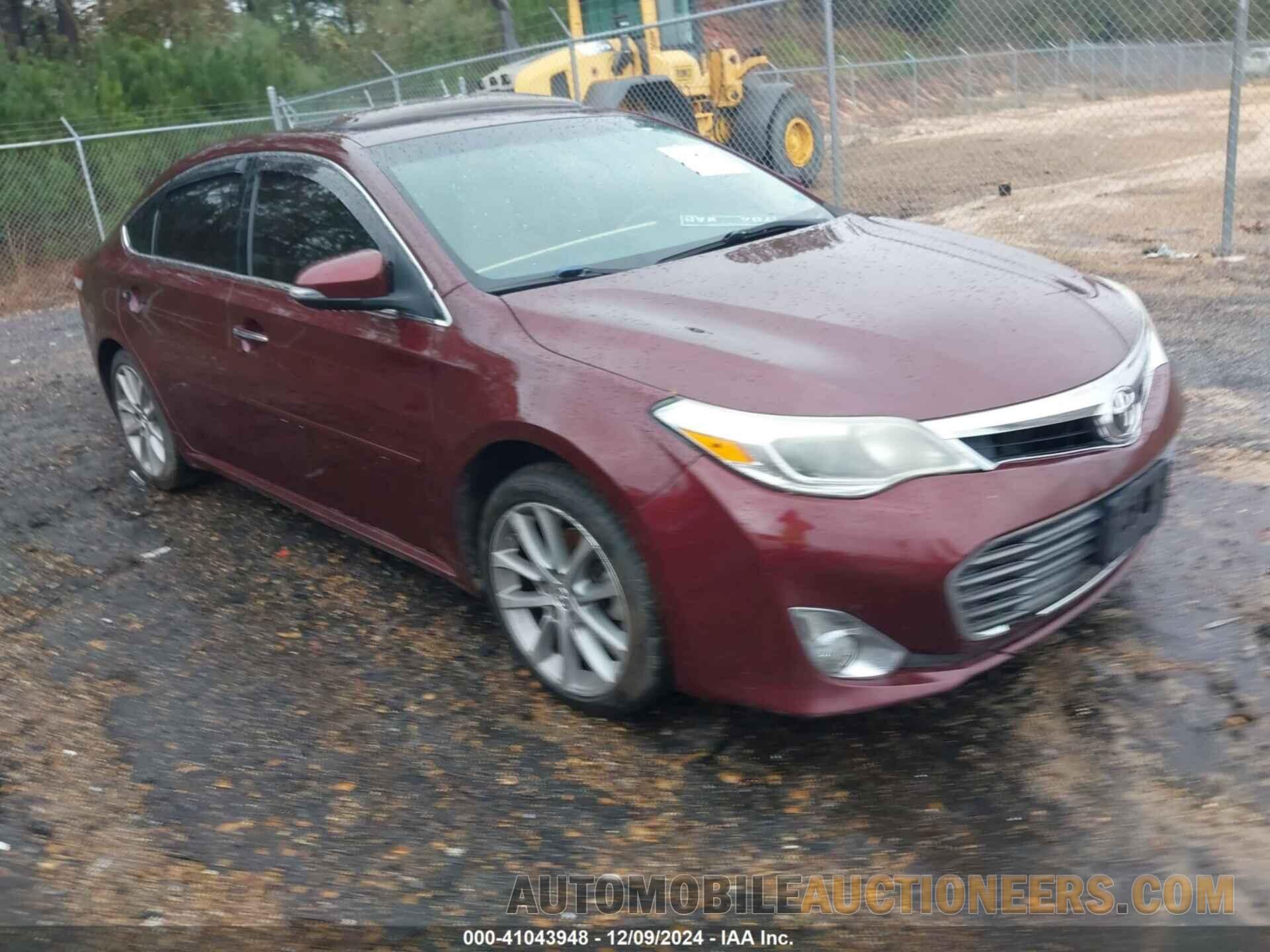 4T1BK1EBXFU143652 TOYOTA AVALON 2015