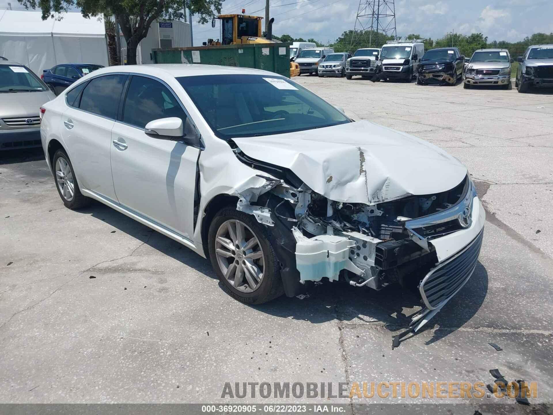 4T1BK1EBXFU147586 TOYOTA AVALON 2015