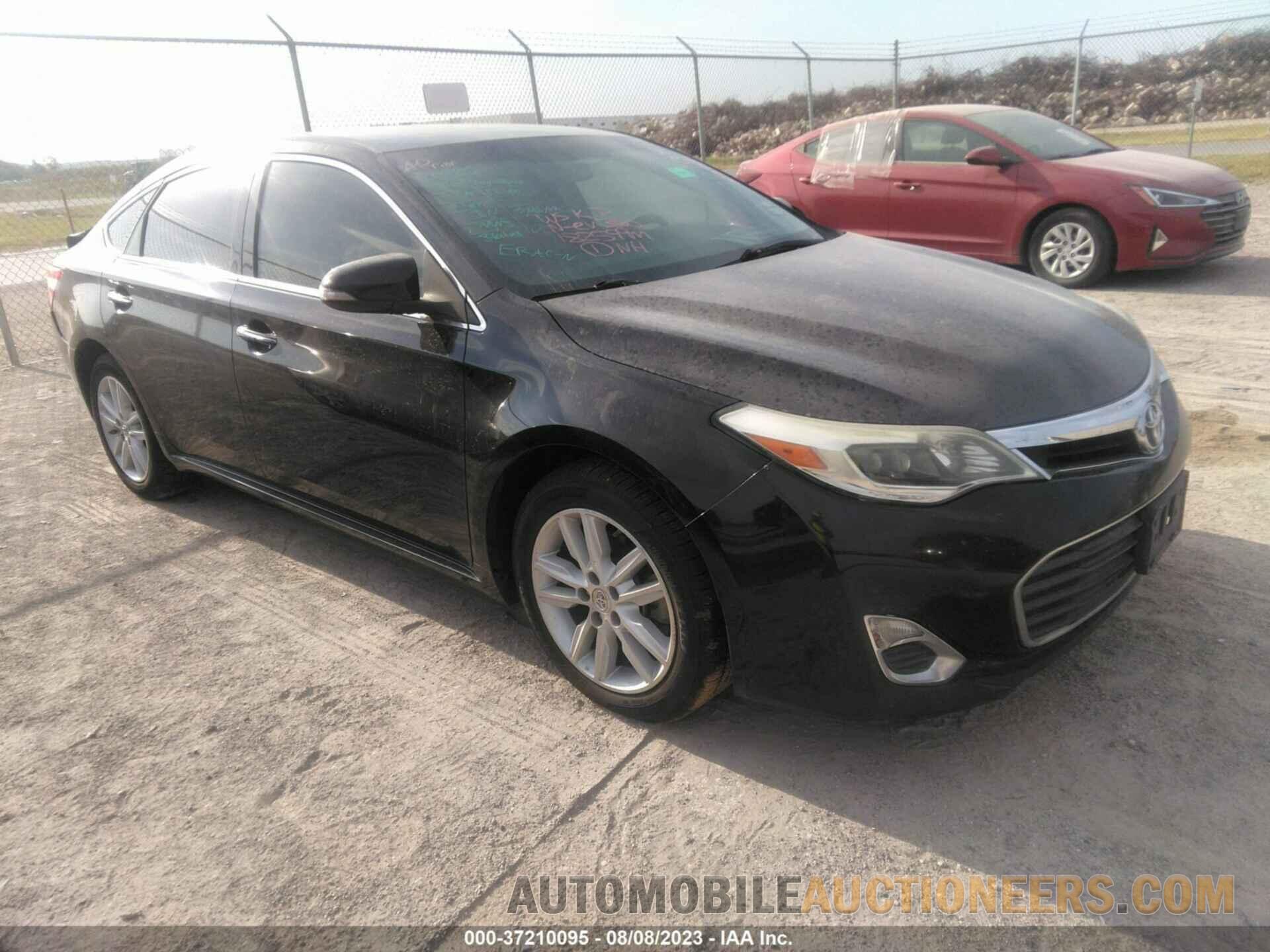 4T1BK1EBXFU147829 TOYOTA AVALON 2015