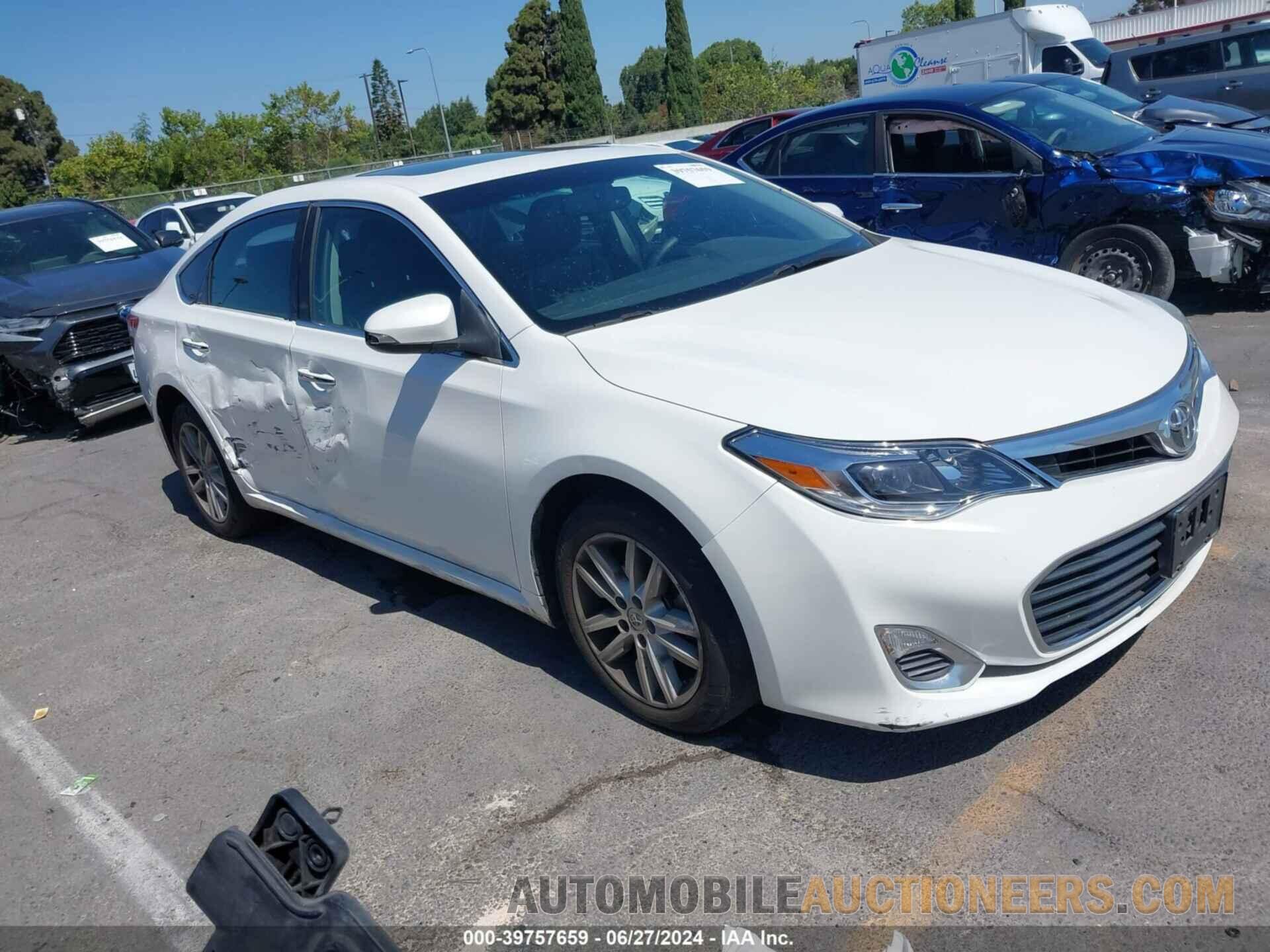 4T1BK1EBXFU161343 TOYOTA AVALON 2015