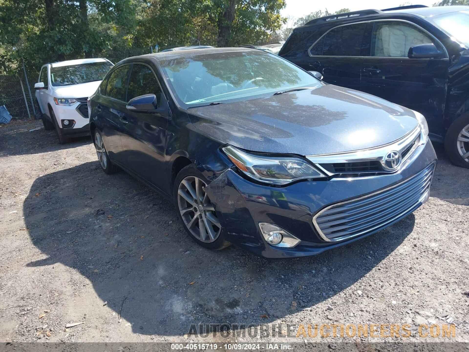 4T1BK1EBXFU162458 TOYOTA AVALON 2015