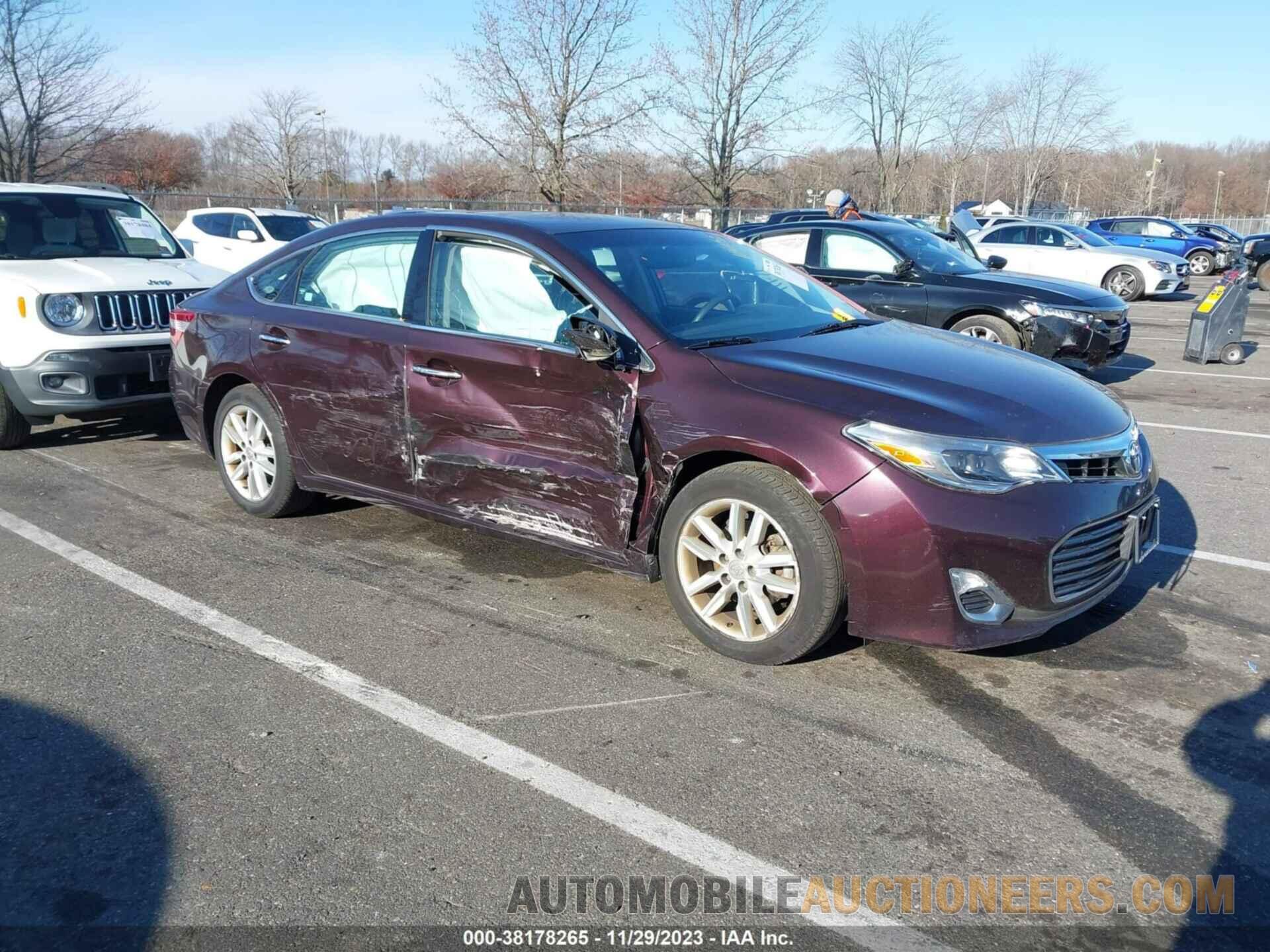 4T1BK1EBXFU168809 TOYOTA AVALON 2015