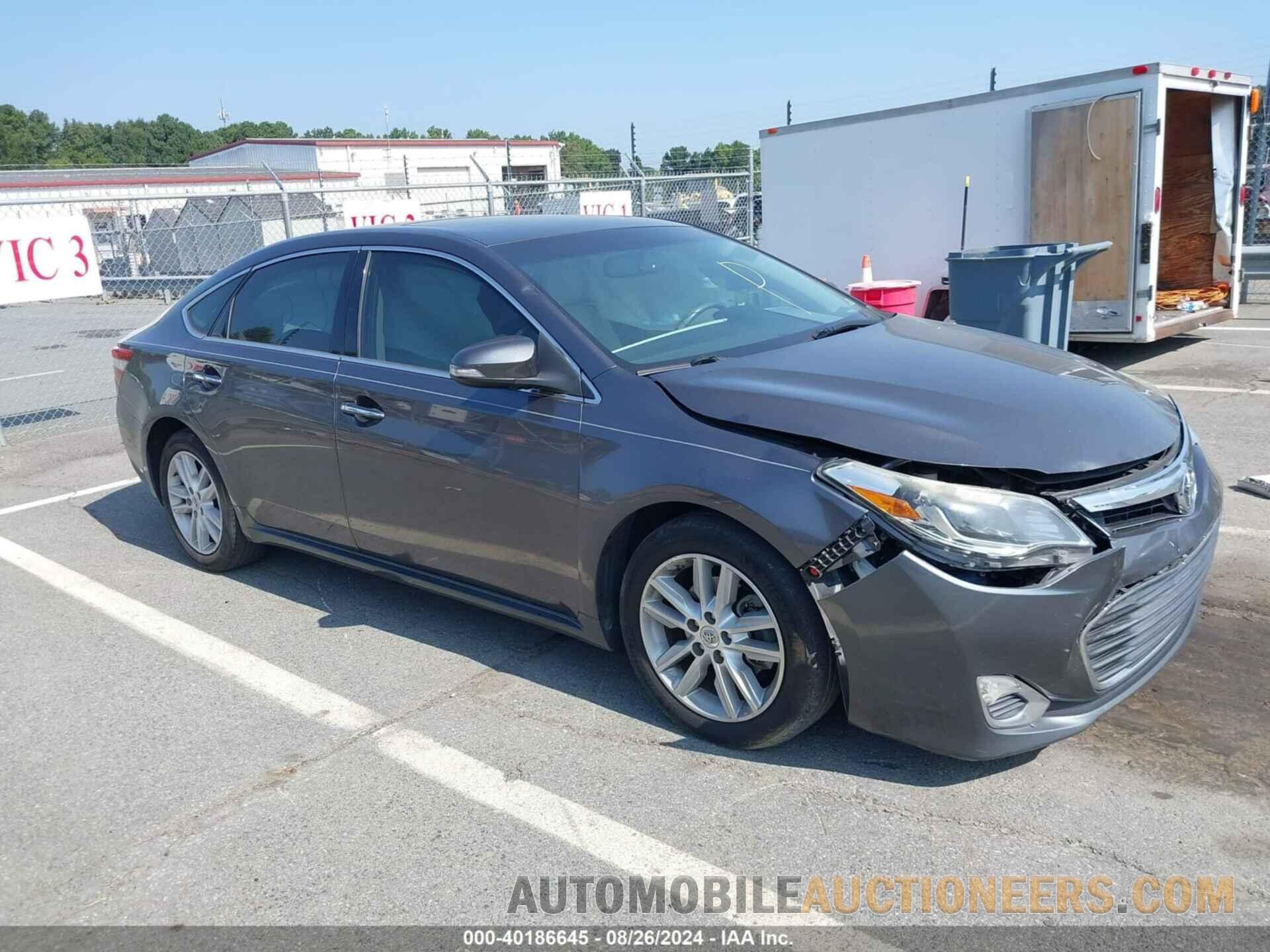 4T1BK1EBXFU180331 TOYOTA AVALON 2015