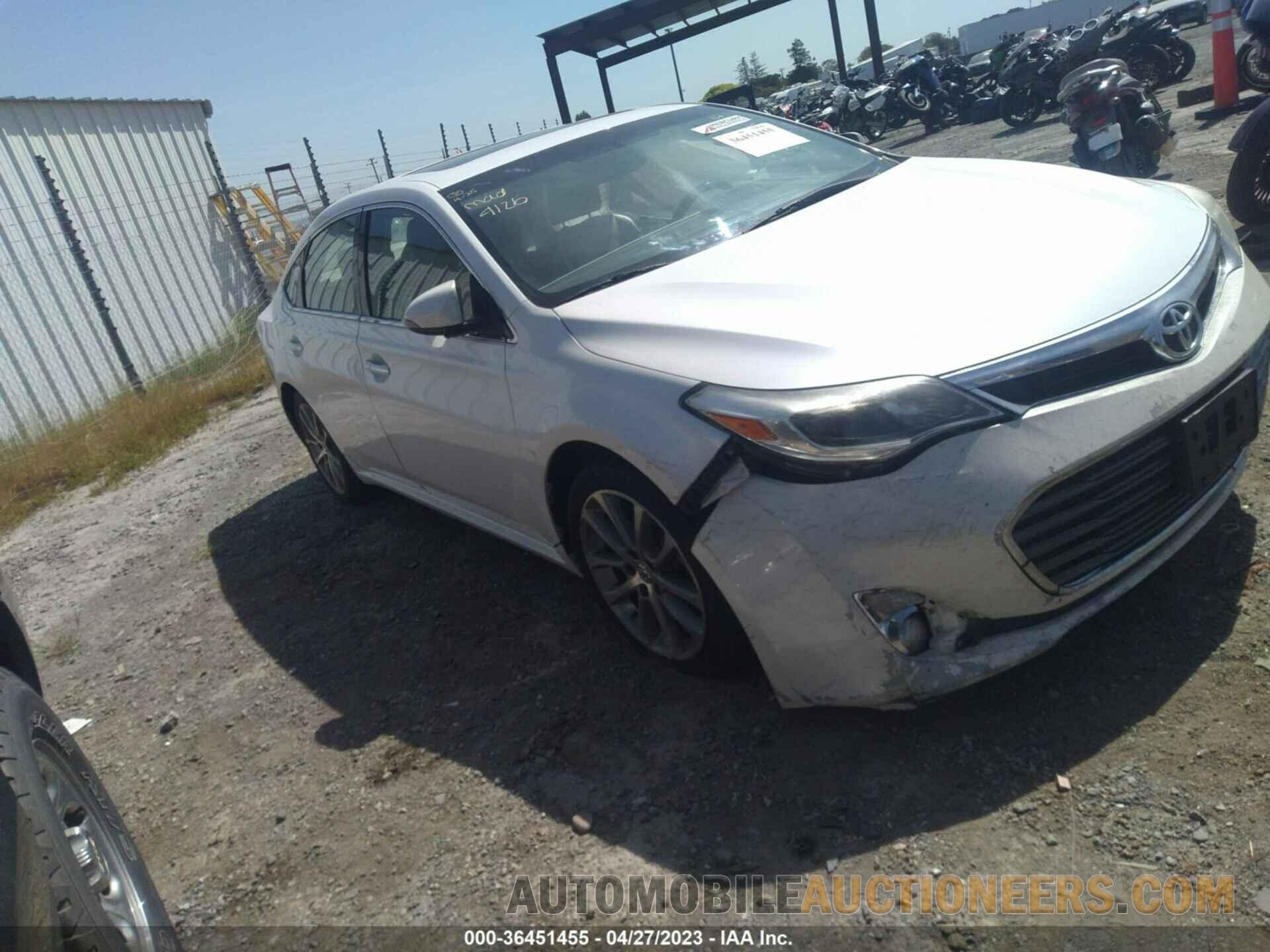 4T1BK1EBXFU182404 TOYOTA AVALON 2015