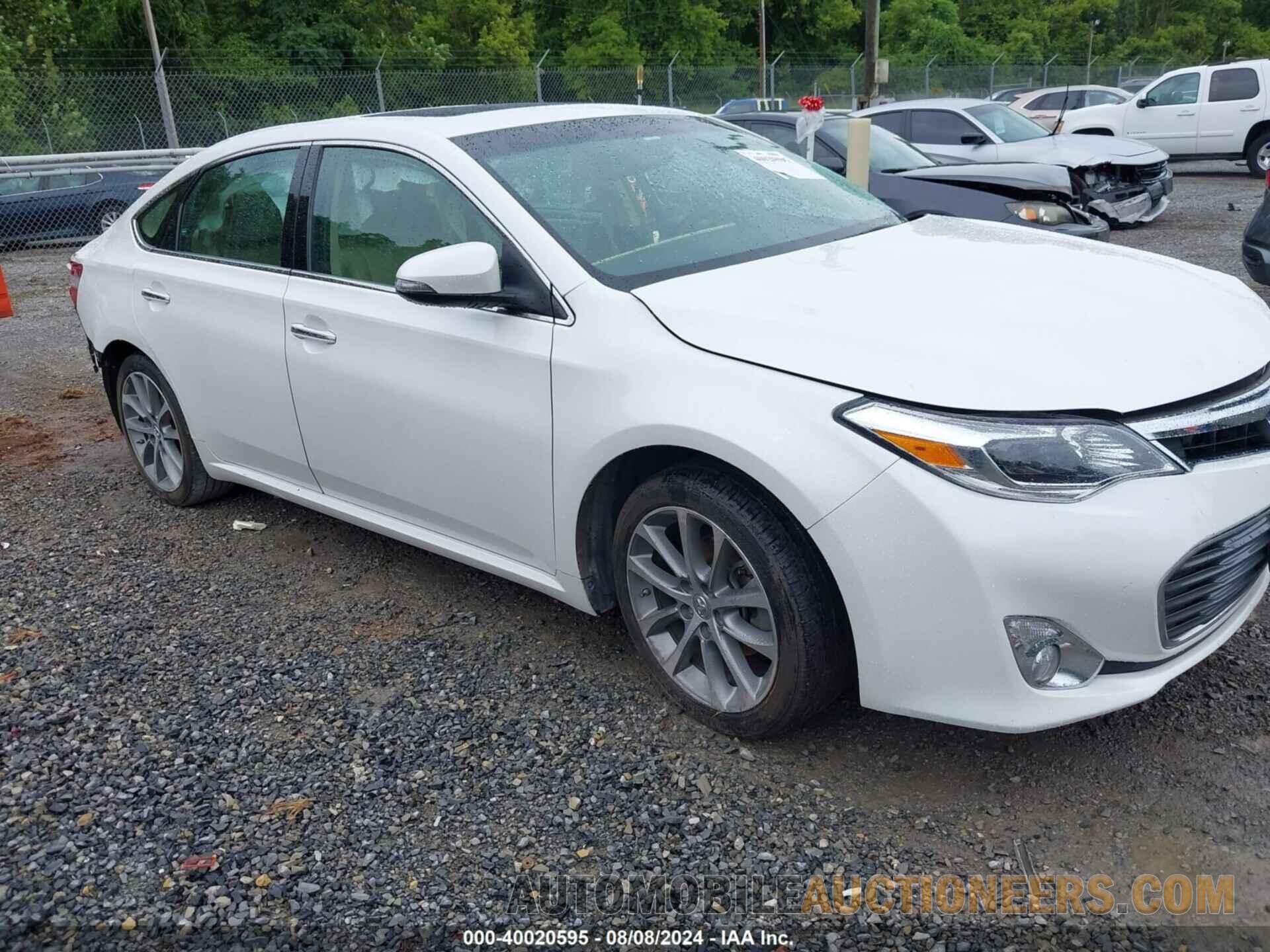 4T1BK1EBXFU185383 TOYOTA AVALON 2015