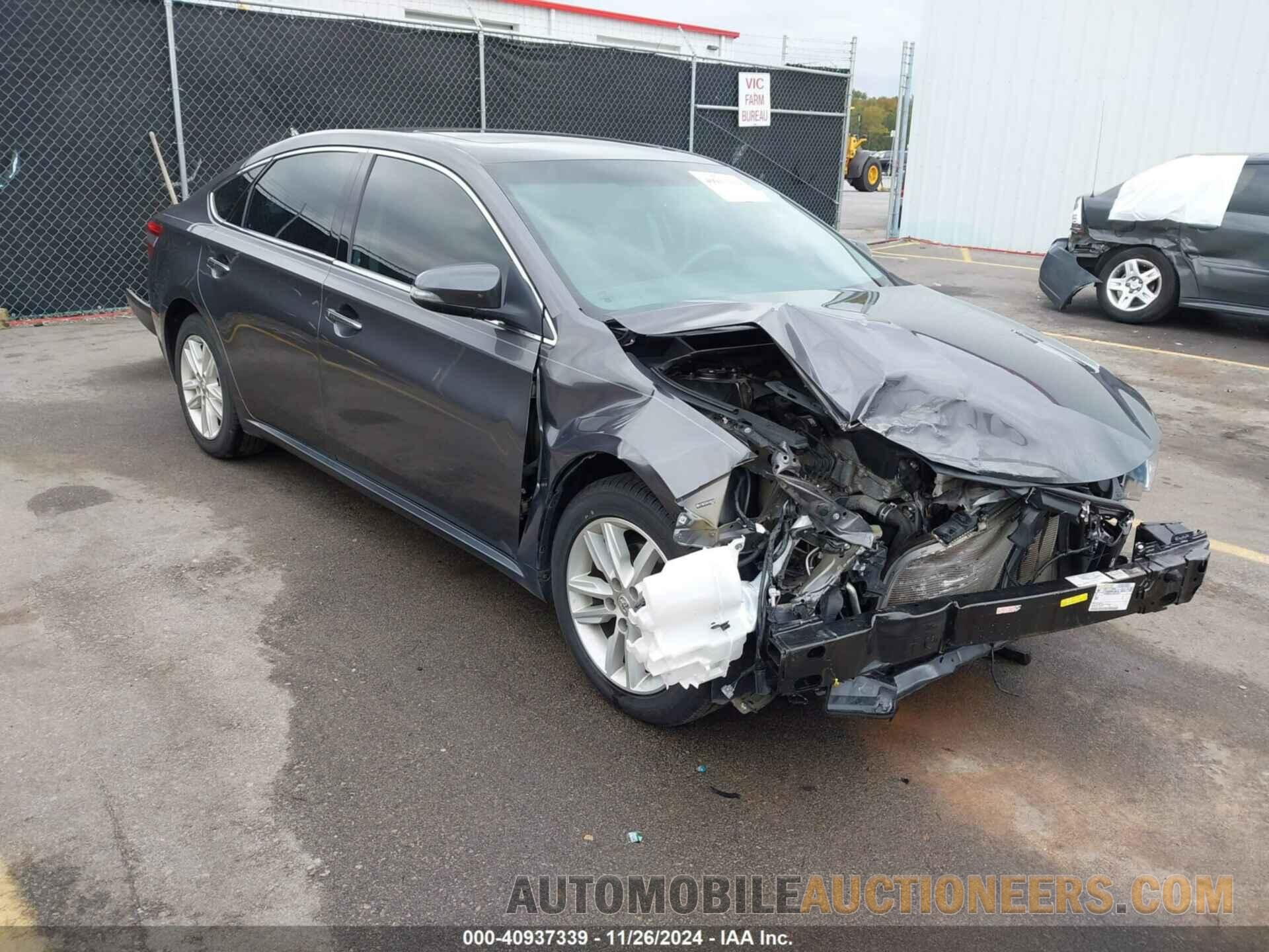 4T1BK1EBXFU186128 TOYOTA AVALON 2015