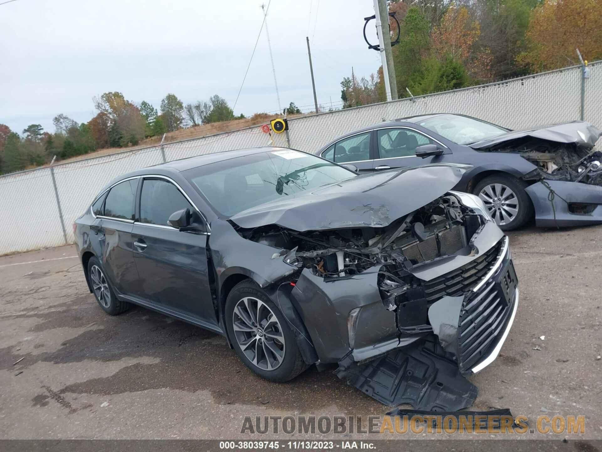 4T1BK1EBXGU234809 TOYOTA AVALON 2016