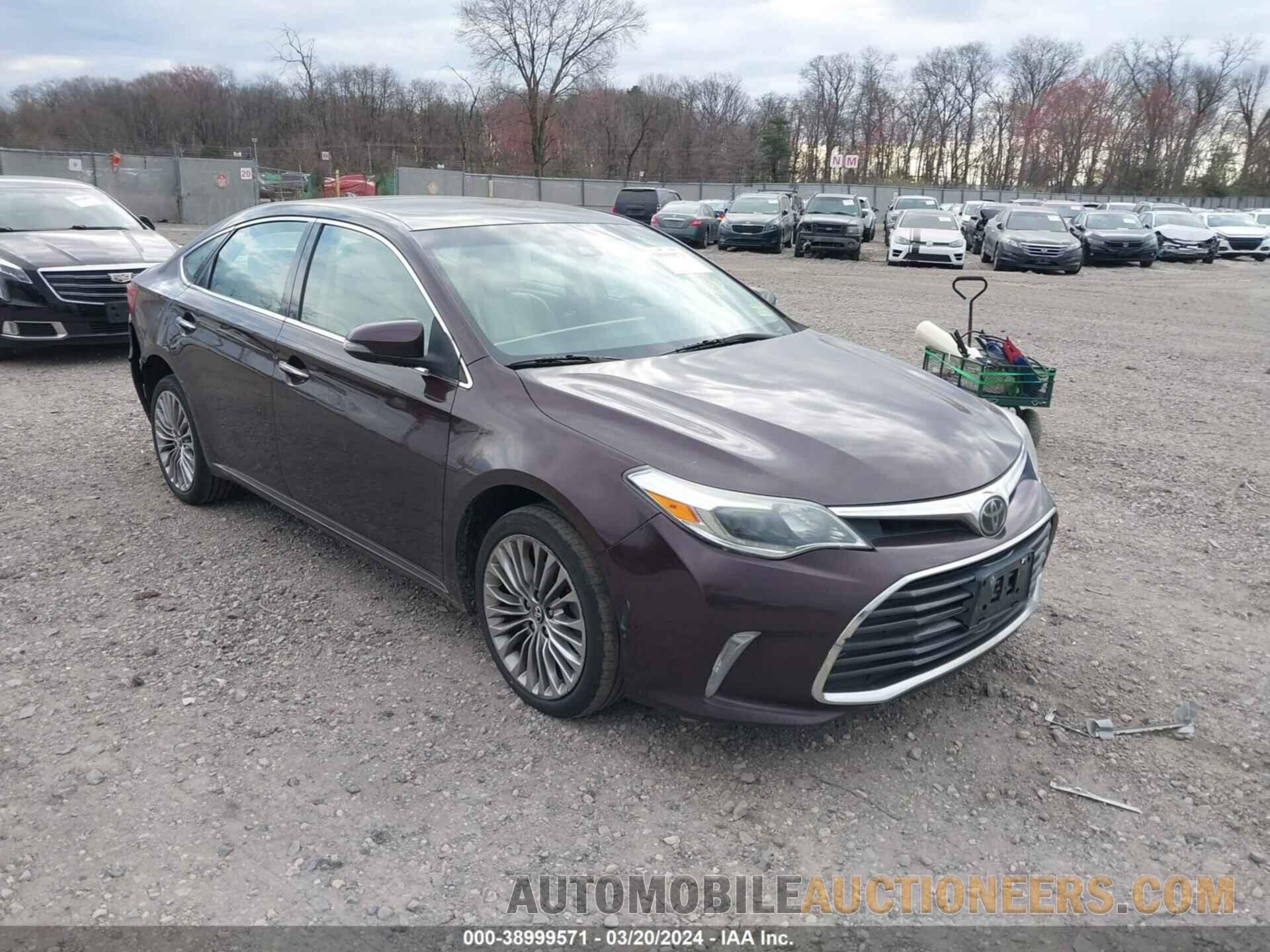 4T1BK1EBXGU239508 TOYOTA AVALON 2016