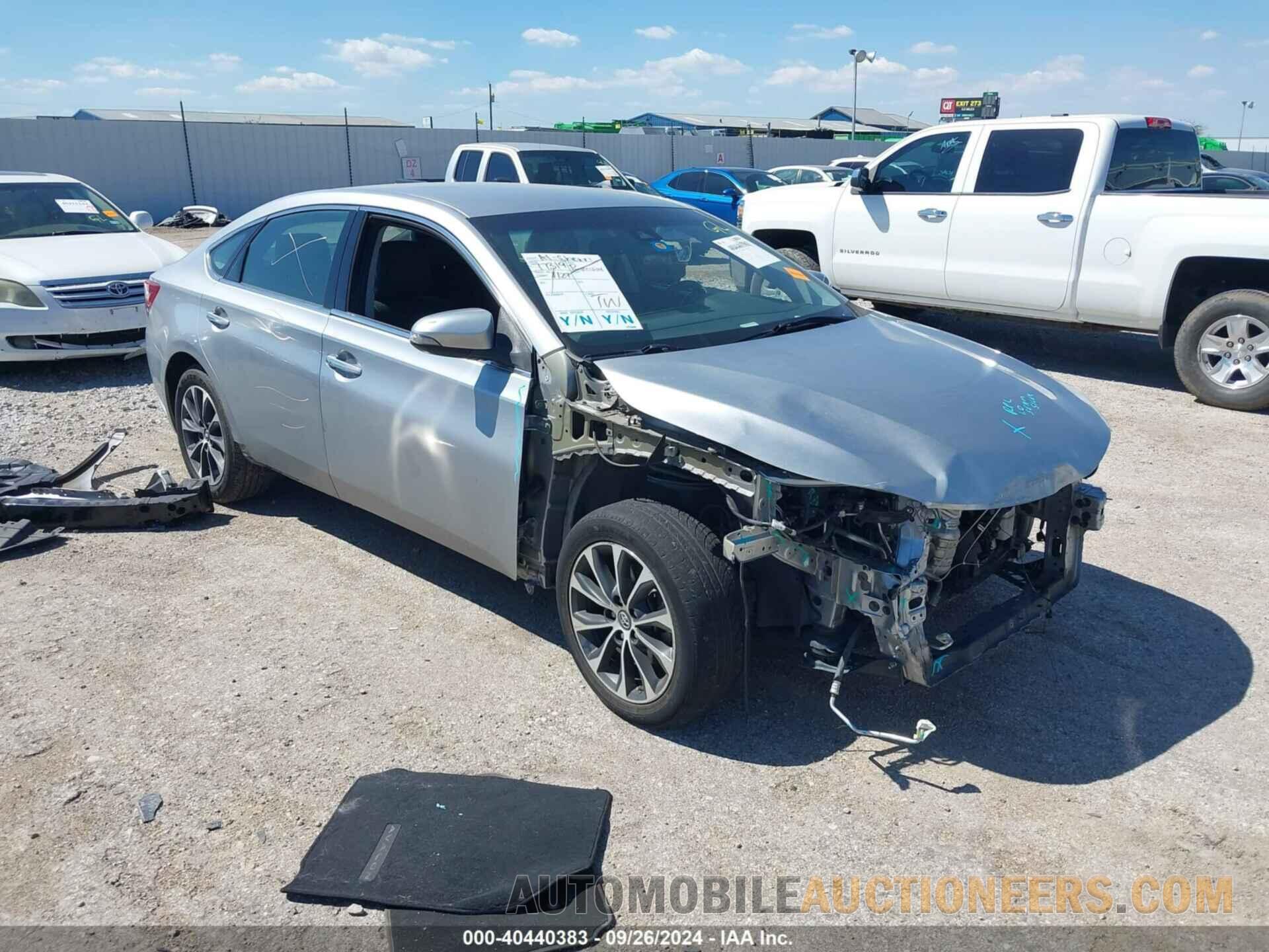 4T1BK1EBXJU288389 TOYOTA AVALON 2018