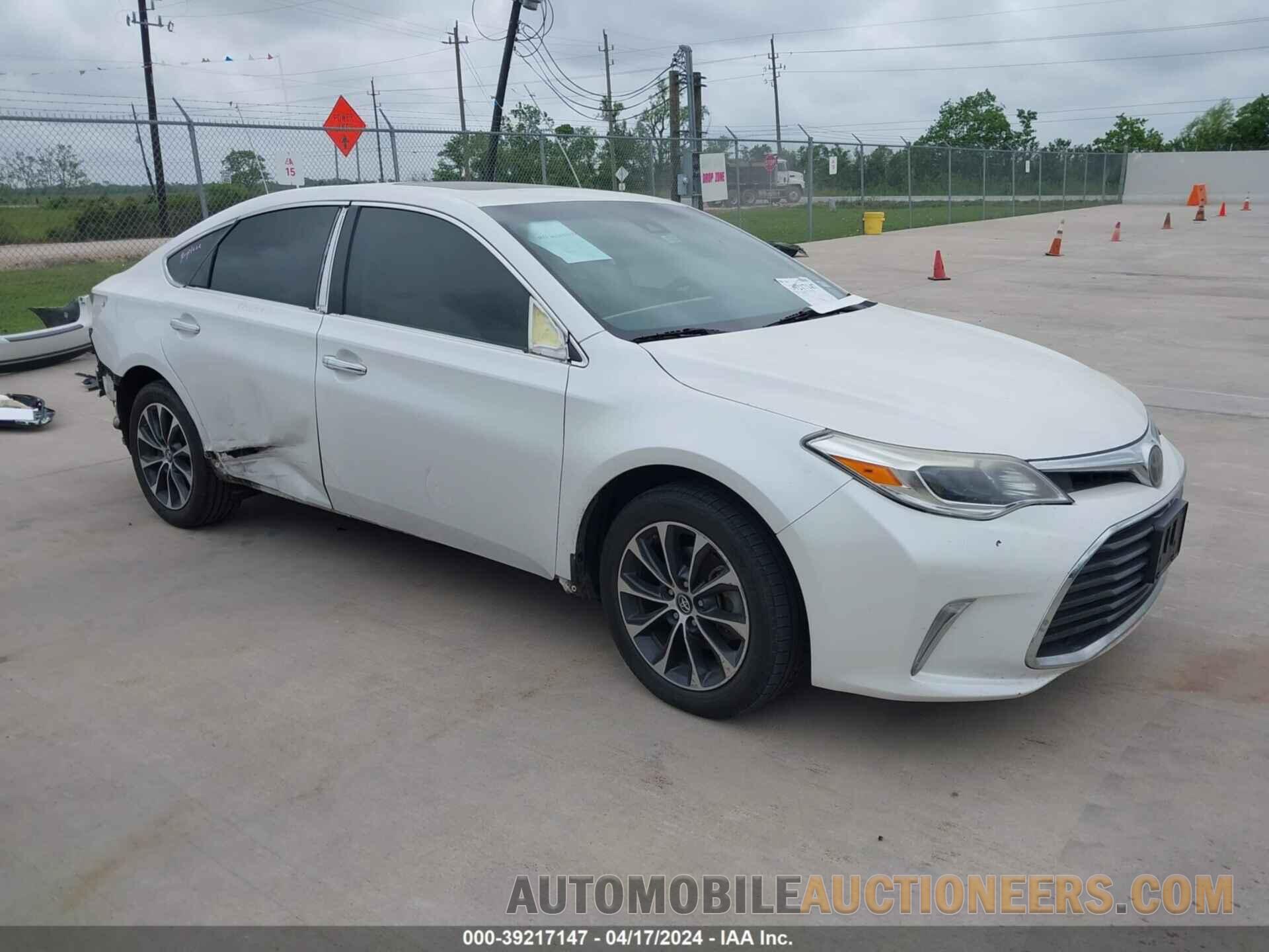 4T1BK1EBXJU288697 TOYOTA AVALON 2018