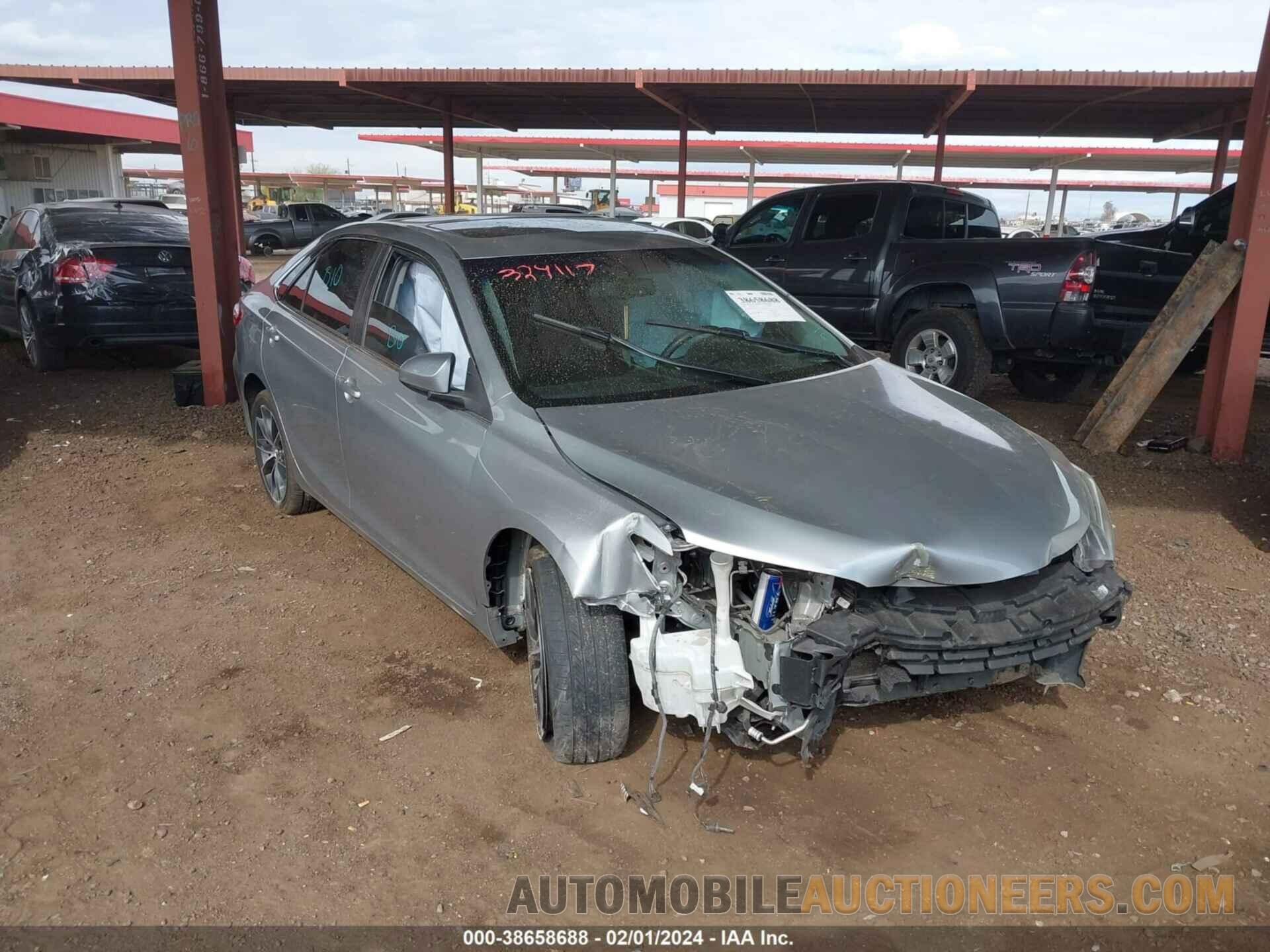 4T1BK1FK2GU572090 TOYOTA CAMRY 2016